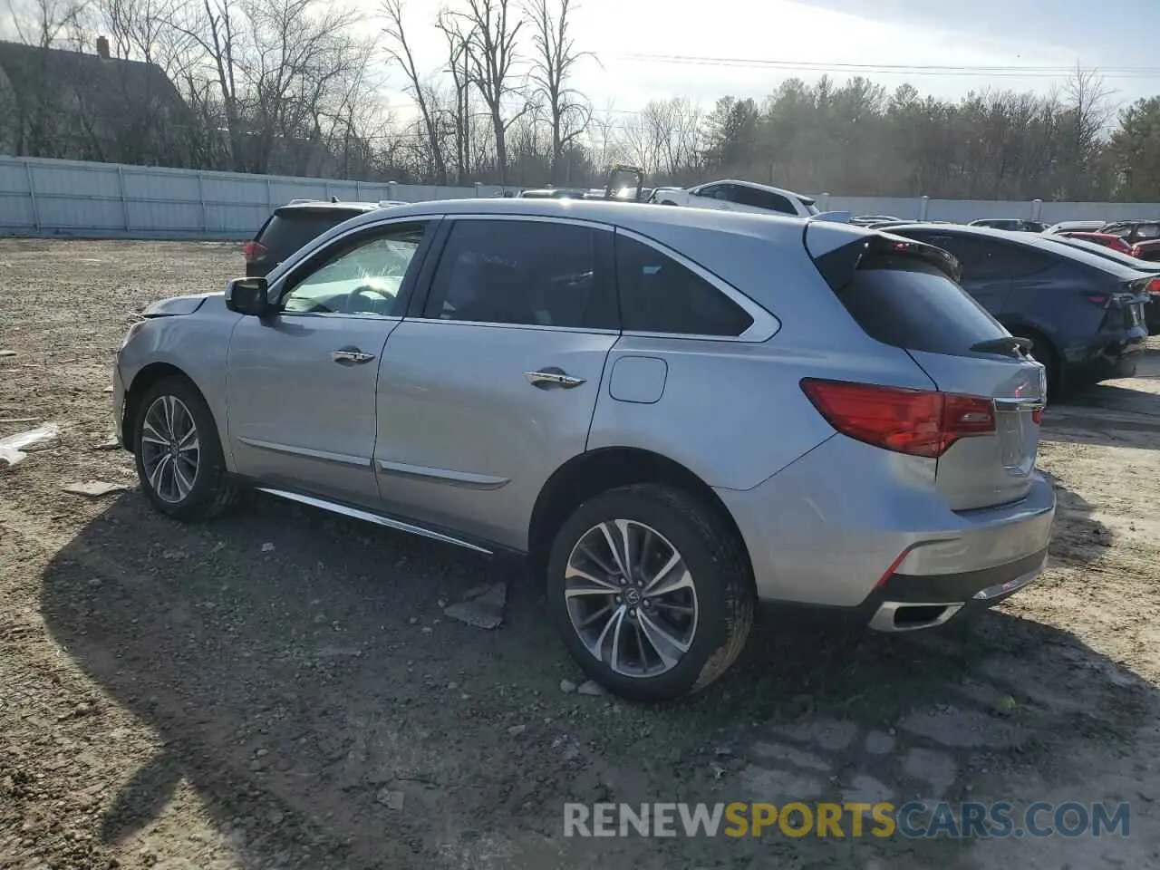 2 Photograph of a damaged car 5J8YD4H53KL030353 ACURA MDX 2019