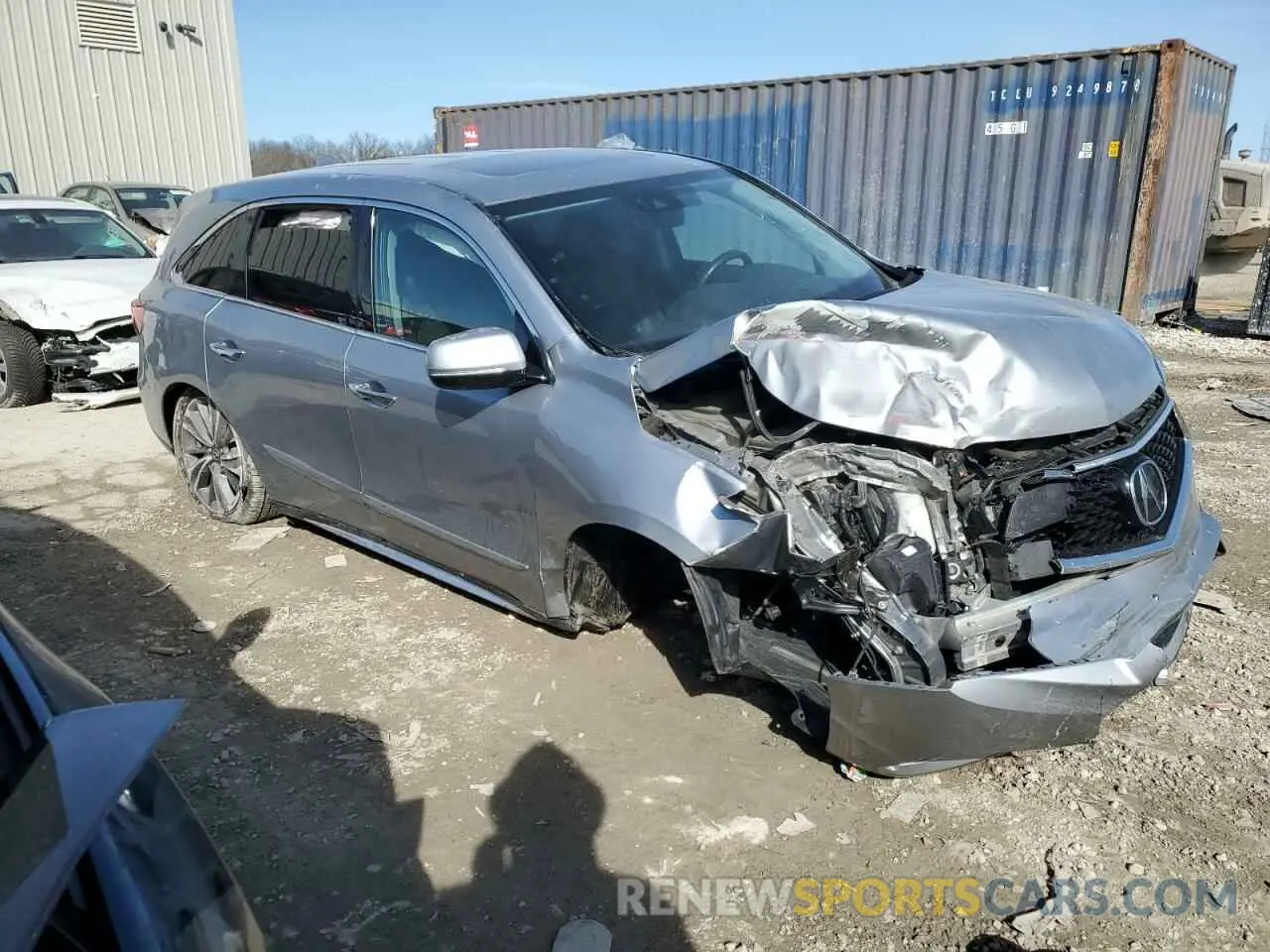 4 Photograph of a damaged car 5J8YD4H53KL030353 ACURA MDX 2019