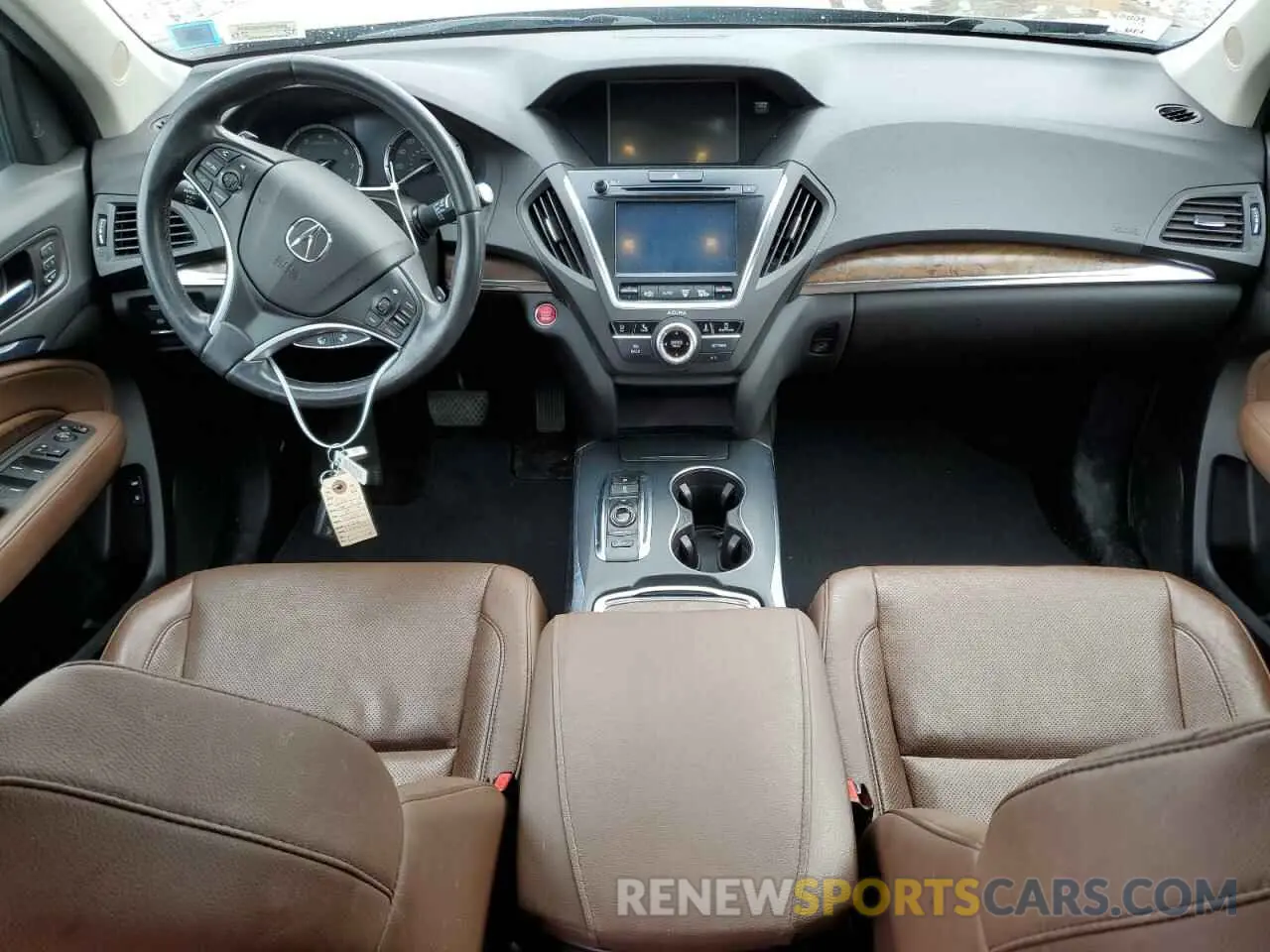8 Photograph of a damaged car 5J8YD4H54KL012556 ACURA MDX 2019