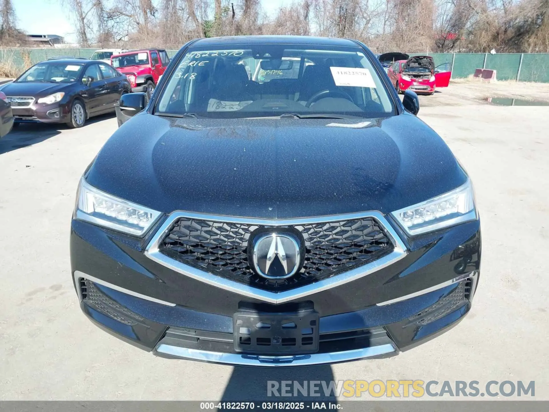12 Photograph of a damaged car 5J8YD4H54KL022942 ACURA MDX 2019