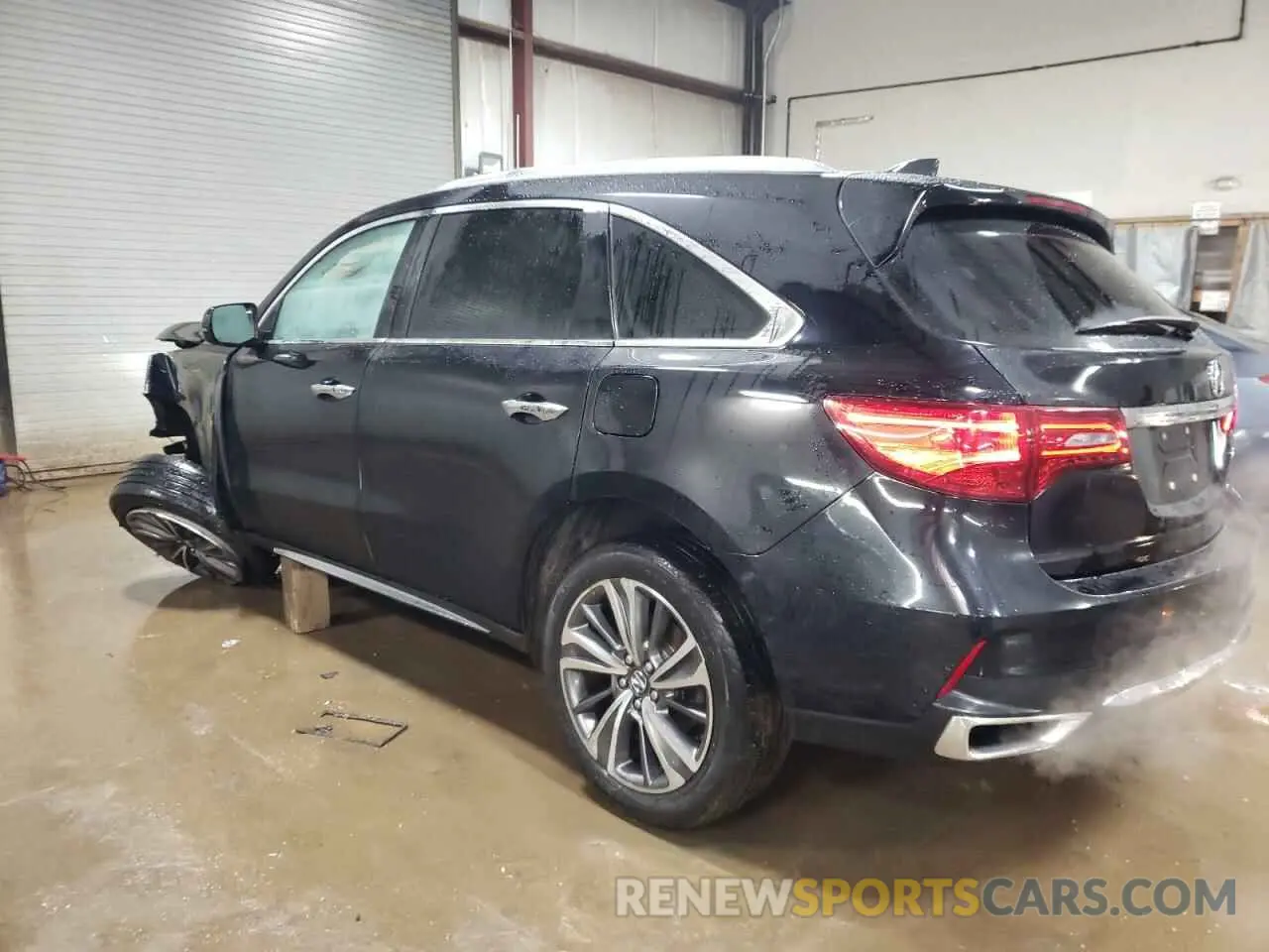 2 Photograph of a damaged car 5J8YD4H54KL034427 ACURA MDX 2019