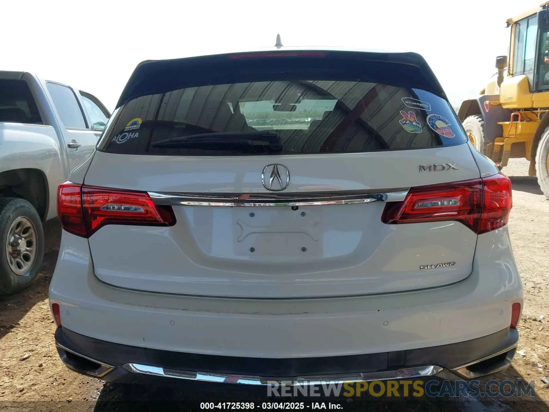 16 Photograph of a damaged car 5J8YD4H55KL000156 ACURA MDX 2019