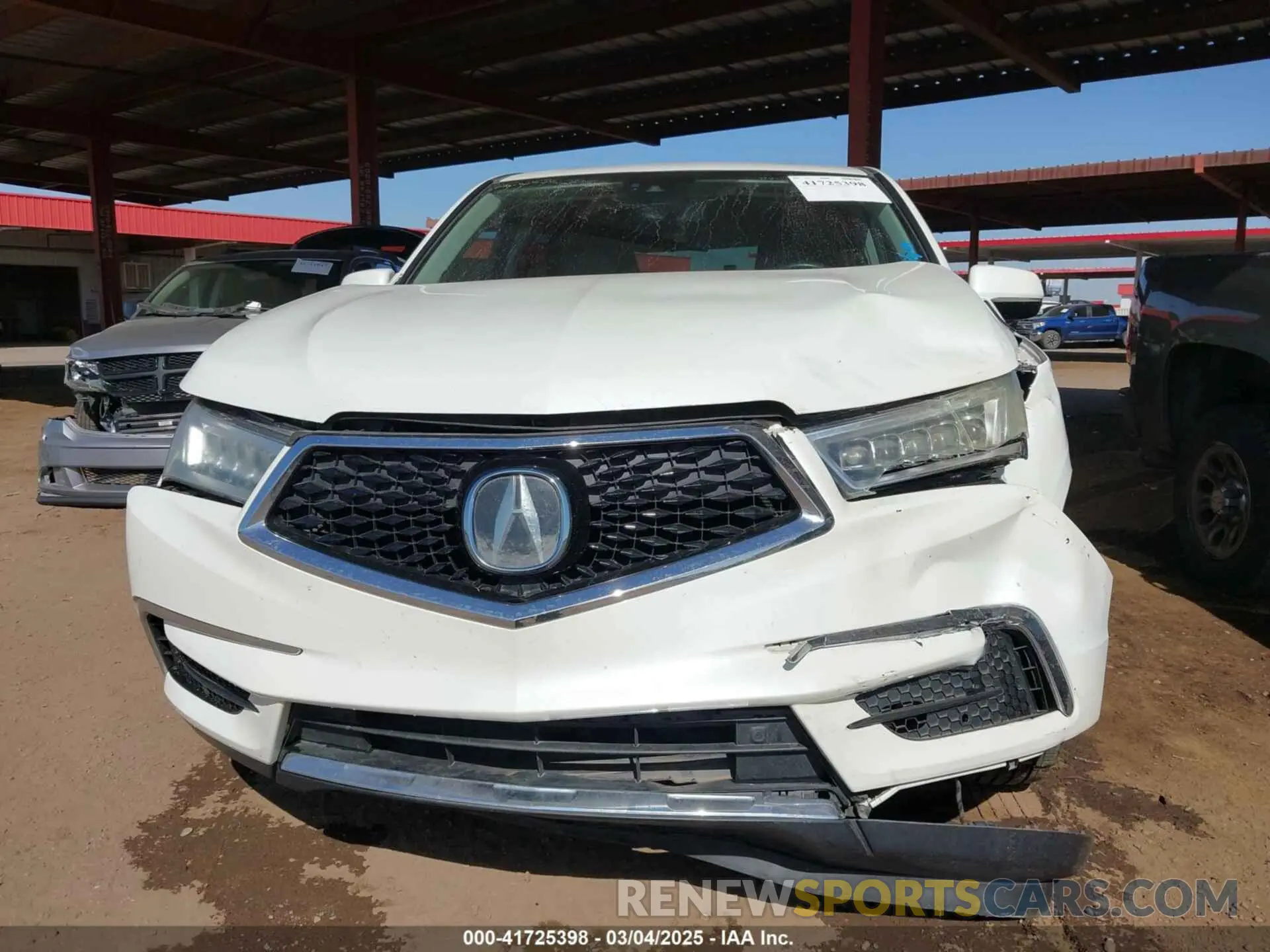 6 Photograph of a damaged car 5J8YD4H55KL000156 ACURA MDX 2019