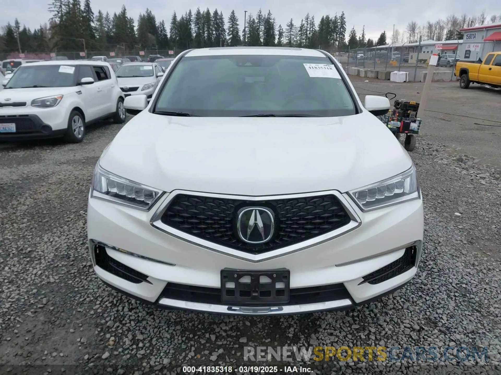 12 Photograph of a damaged car 5J8YD4H55KL016745 ACURA MDX 2019