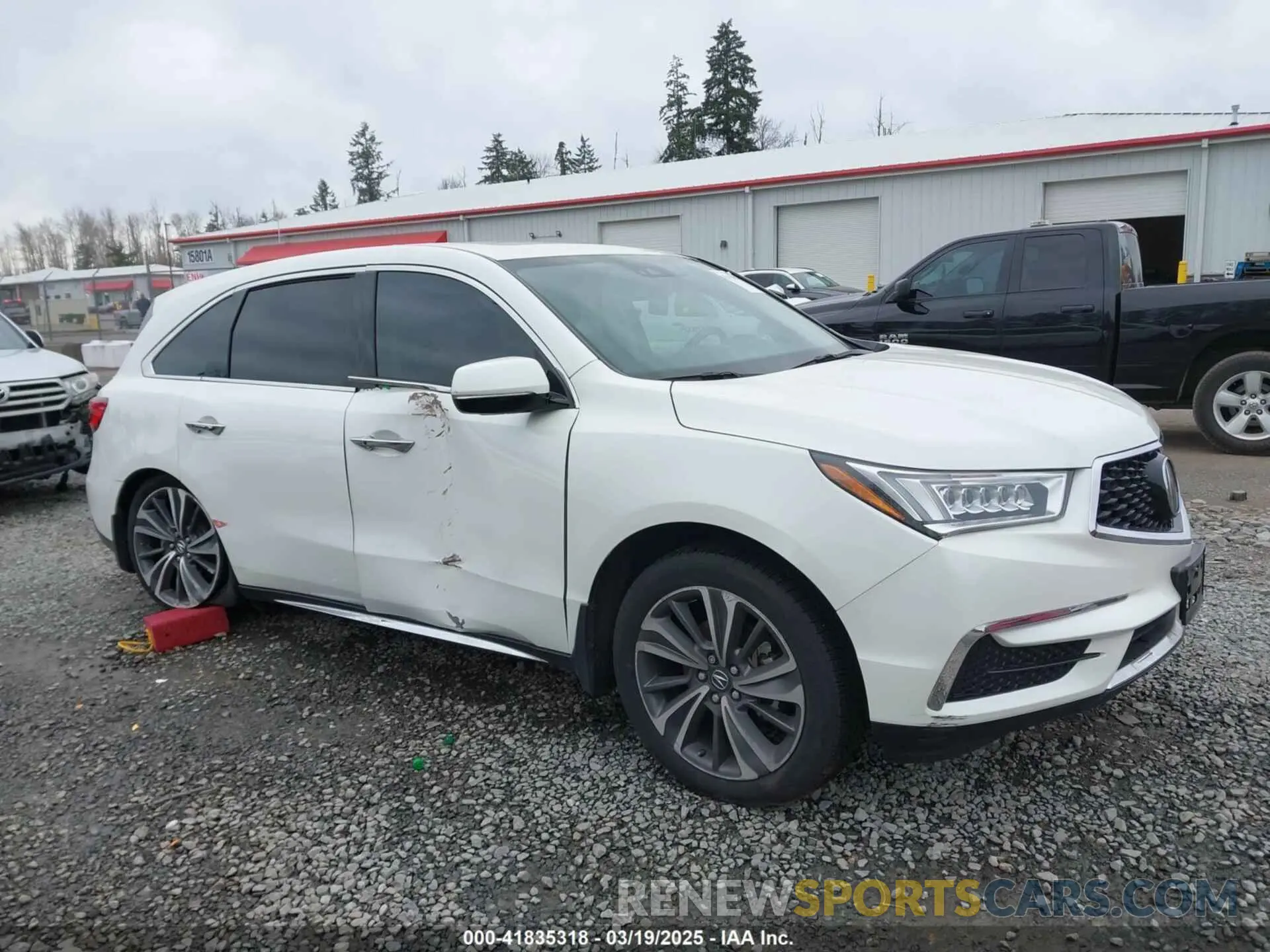 13 Photograph of a damaged car 5J8YD4H55KL016745 ACURA MDX 2019