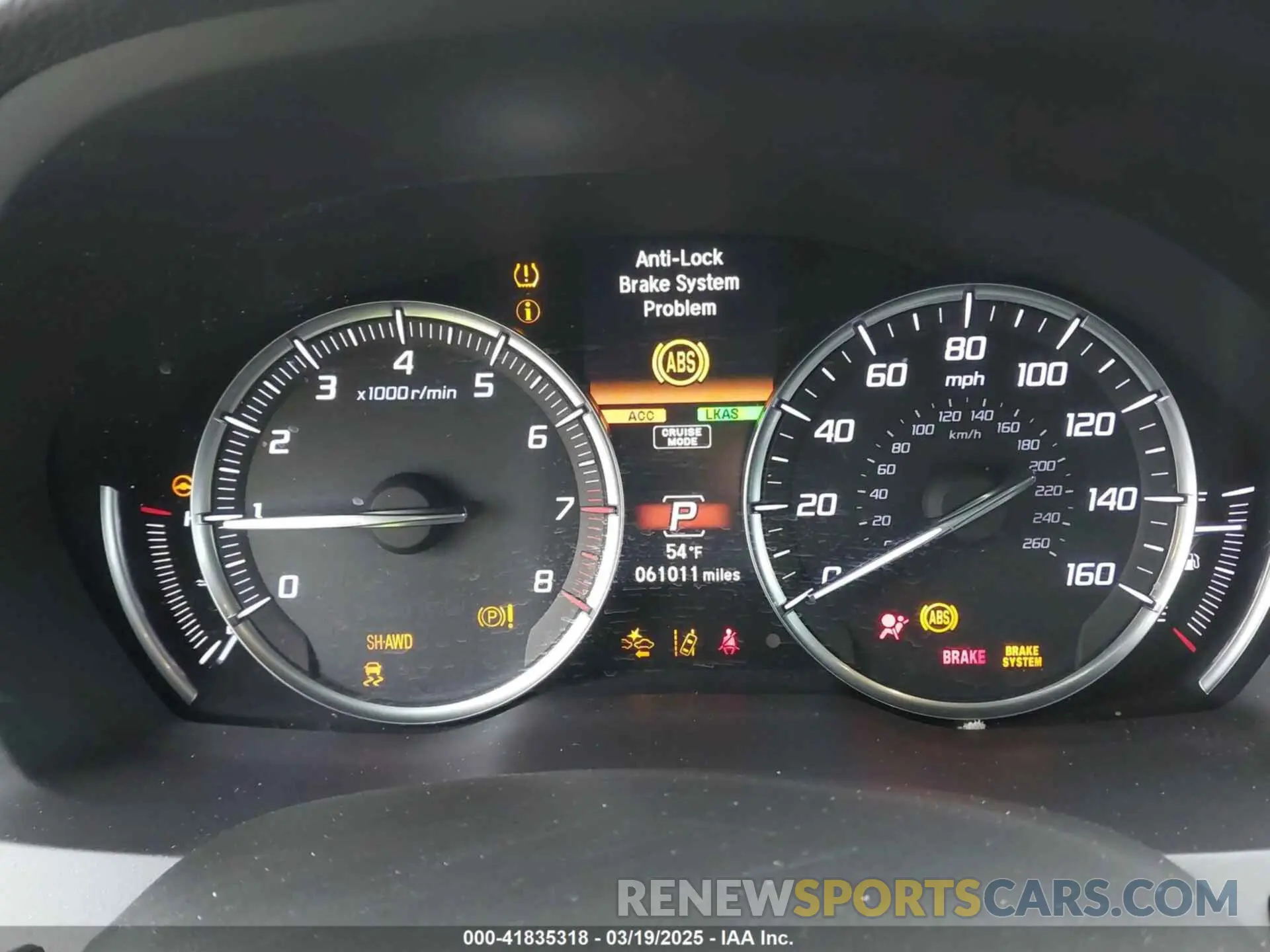 7 Photograph of a damaged car 5J8YD4H55KL016745 ACURA MDX 2019