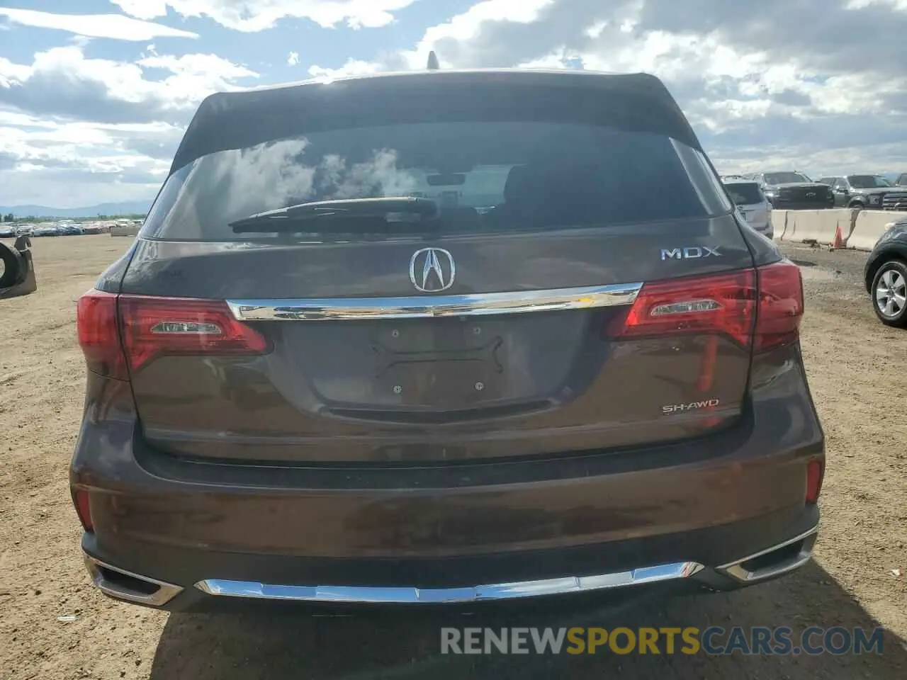 6 Photograph of a damaged car 5J8YD4H55KL018219 ACURA MDX 2019