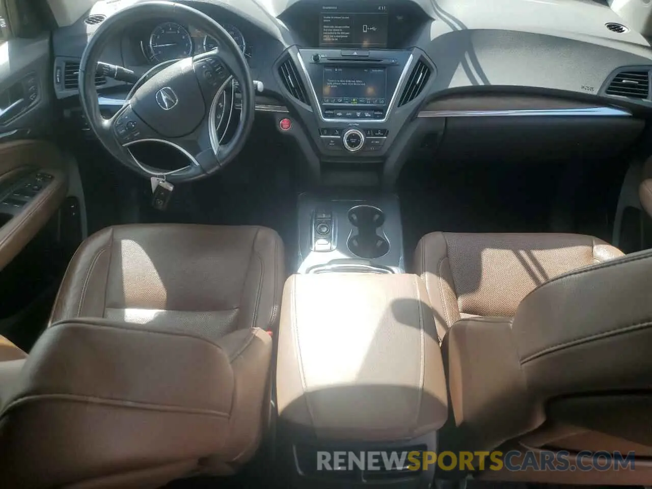 8 Photograph of a damaged car 5J8YD4H55KL018219 ACURA MDX 2019