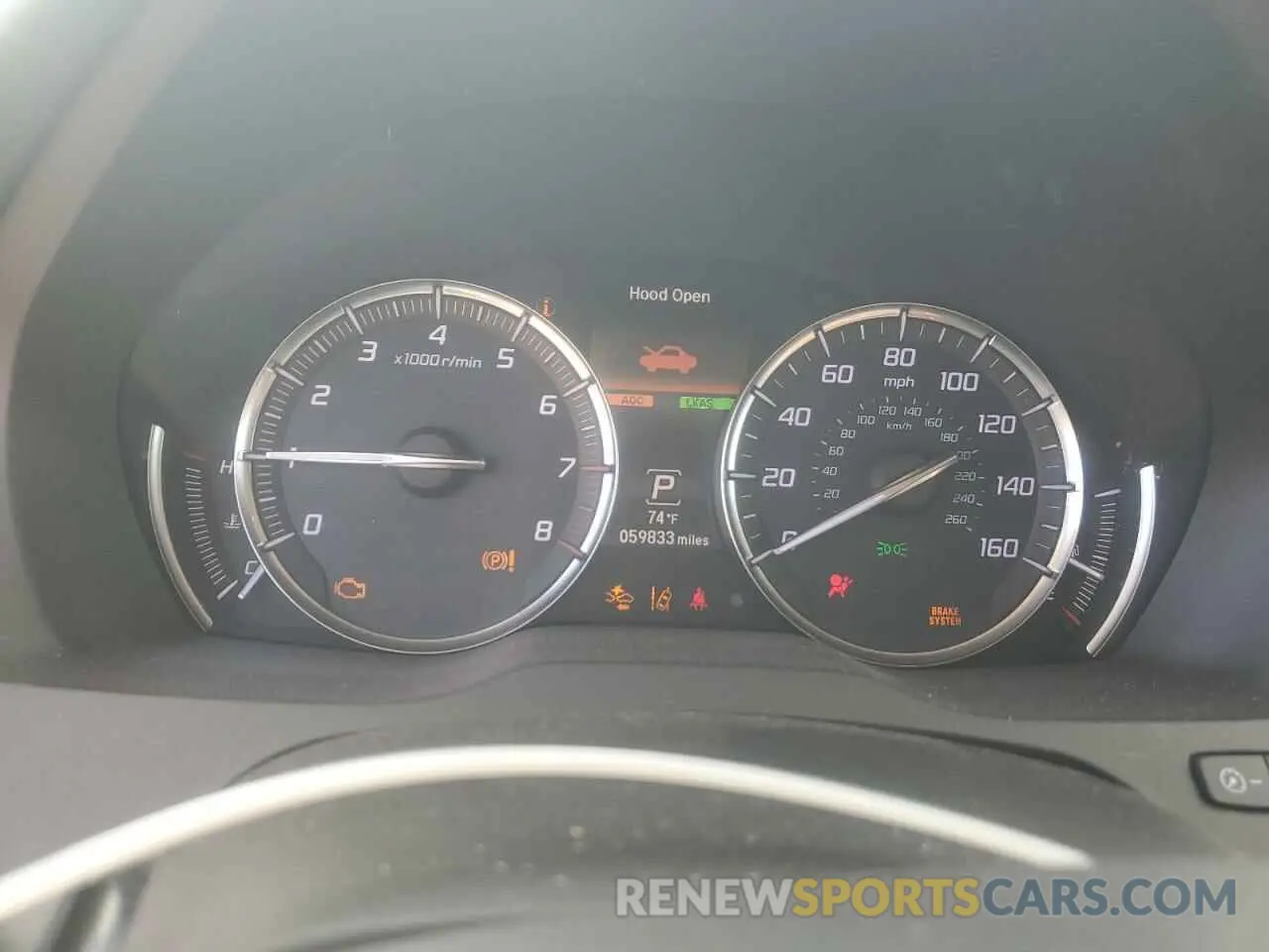9 Photograph of a damaged car 5J8YD4H55KL018219 ACURA MDX 2019