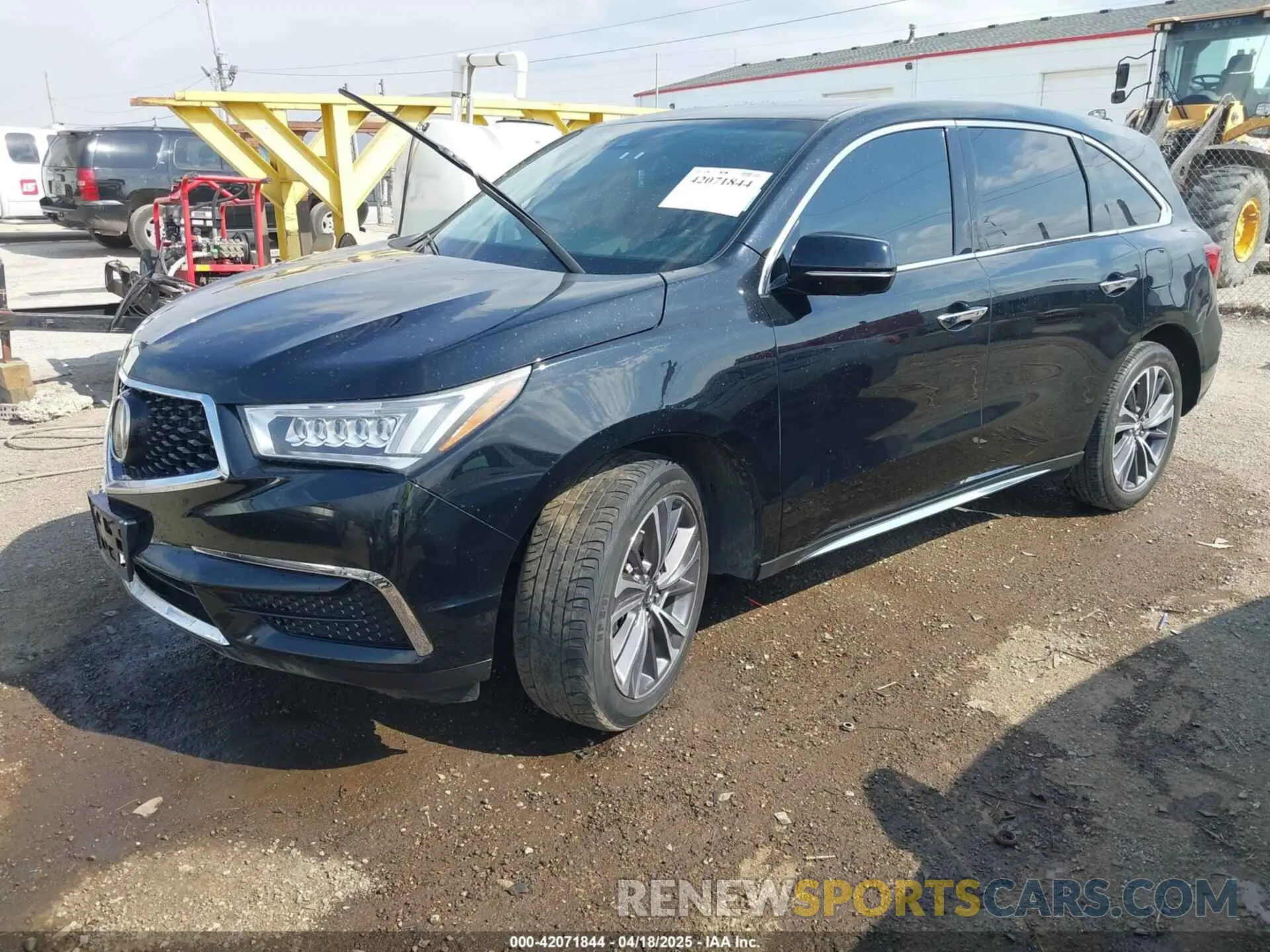 2 Photograph of a damaged car 5J8YD4H55KL028765 ACURA MDX 2019