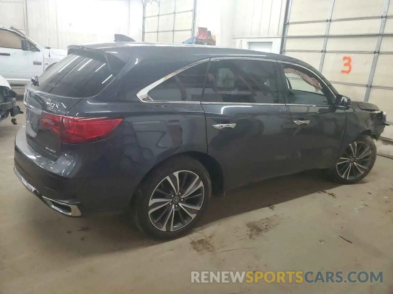 3 Photograph of a damaged car 5J8YD4H56KL009397 ACURA MDX 2019