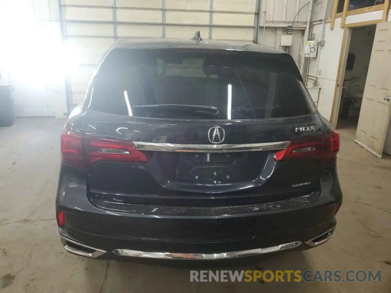 6 Photograph of a damaged car 5J8YD4H56KL009397 ACURA MDX 2019