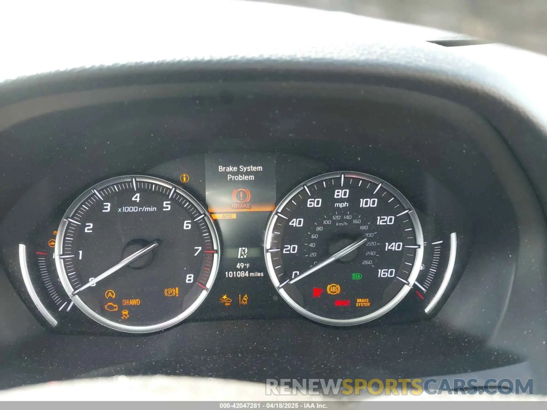 7 Photograph of a damaged car 5J8YD4H58KL020708 ACURA MDX 2019