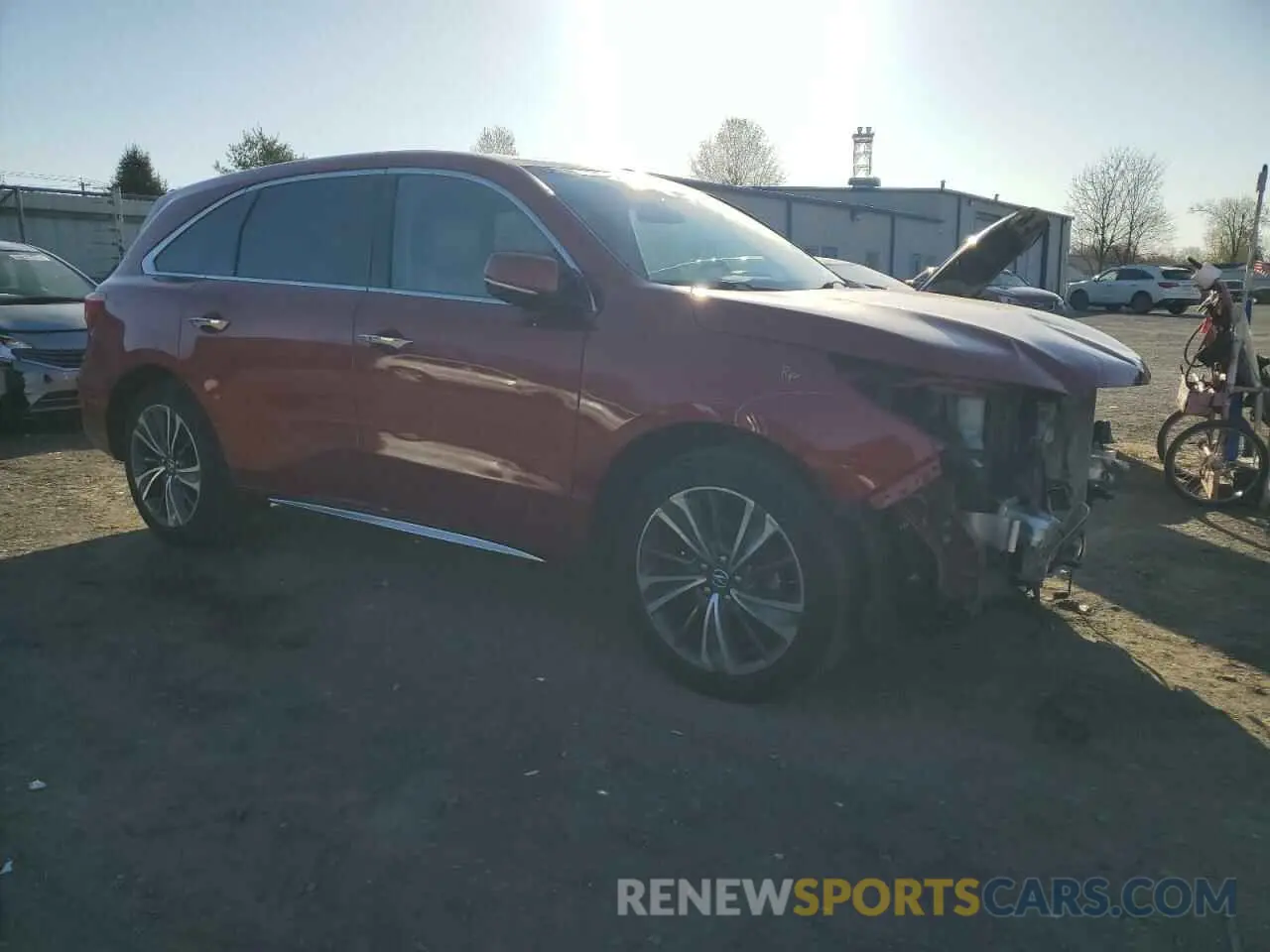 4 Photograph of a damaged car 5J8YD4H59KL003061 ACURA MDX 2019