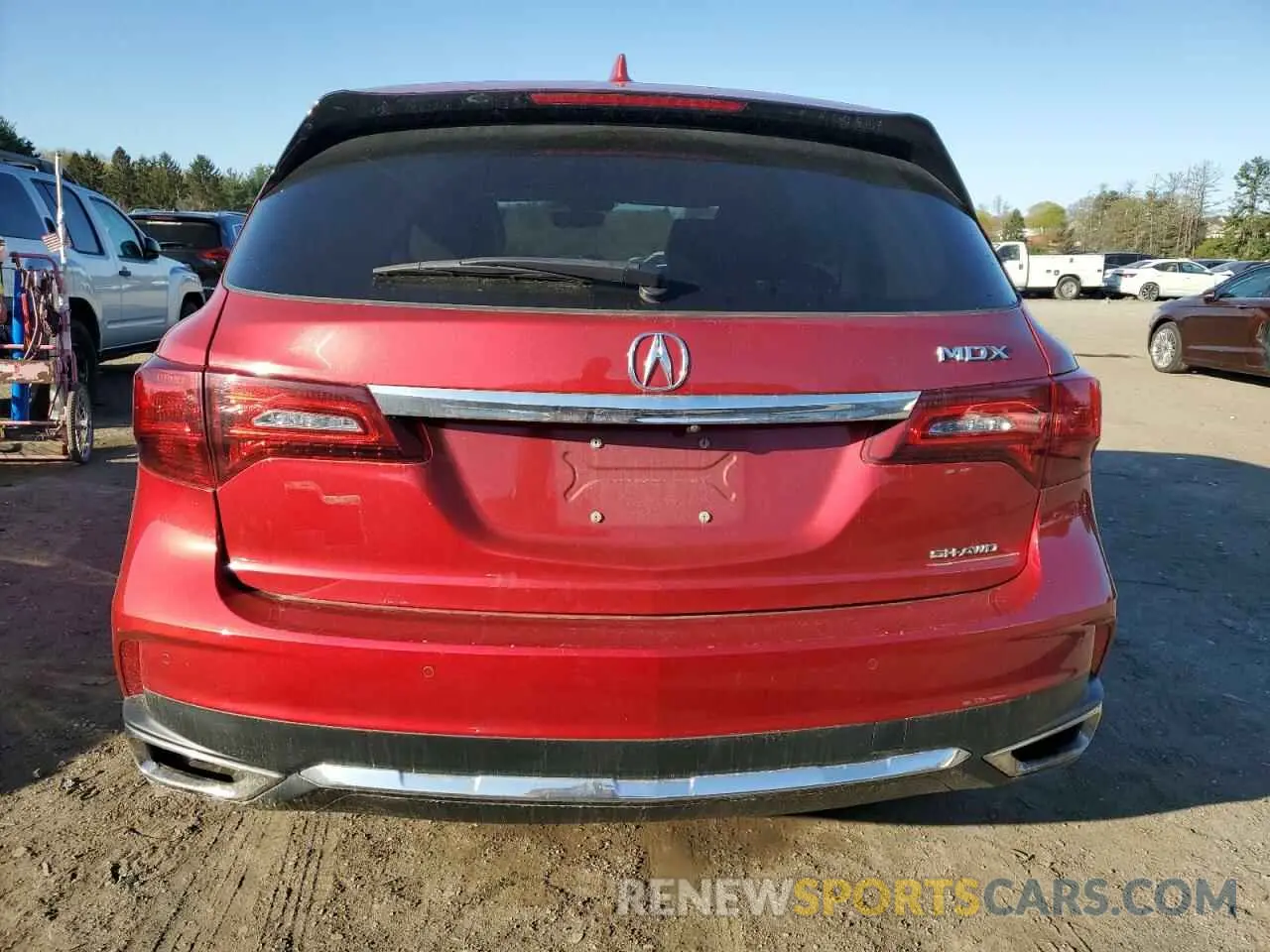 6 Photograph of a damaged car 5J8YD4H59KL003061 ACURA MDX 2019