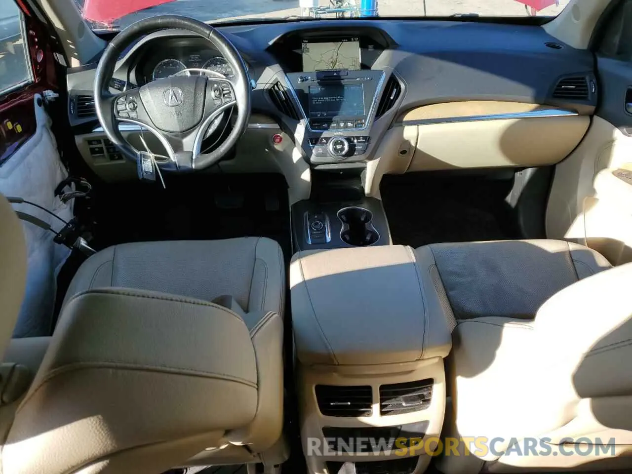 8 Photograph of a damaged car 5J8YD4H59KL003061 ACURA MDX 2019