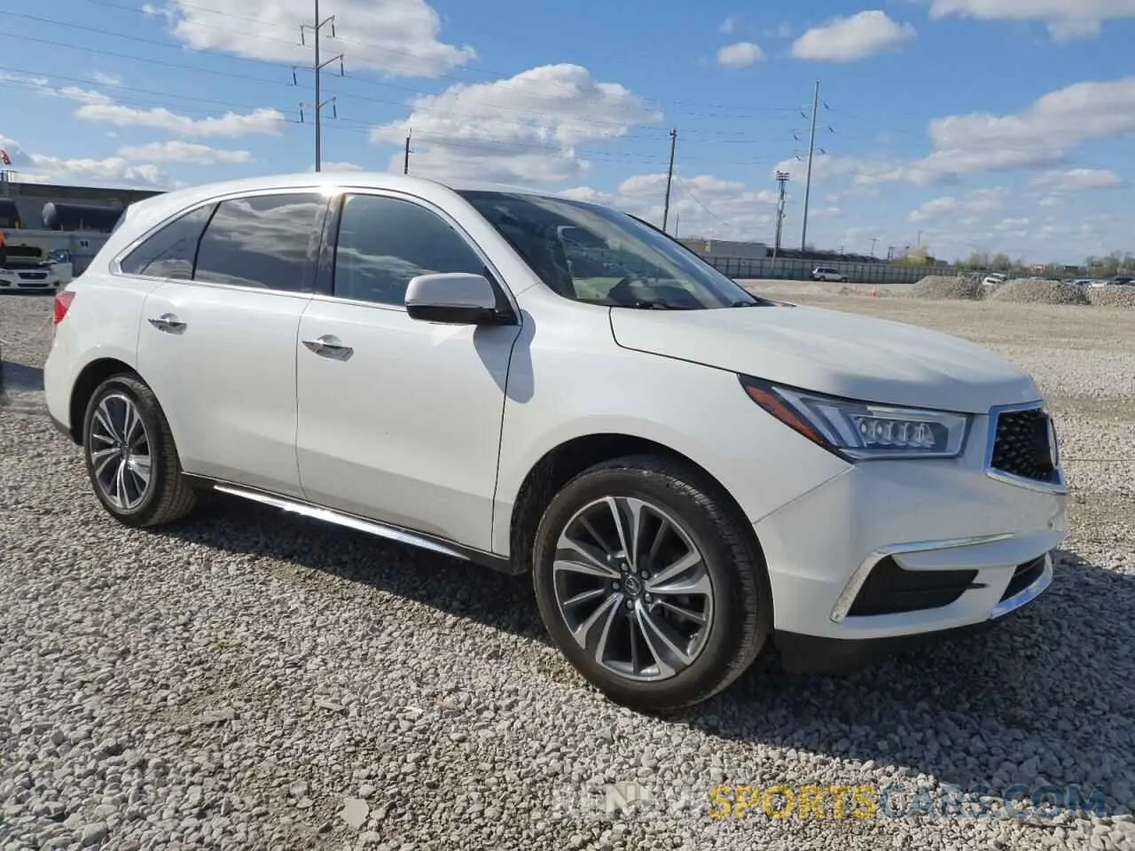 4 Photograph of a damaged car 5J8YD4H5XKL012089 ACURA MDX 2019
