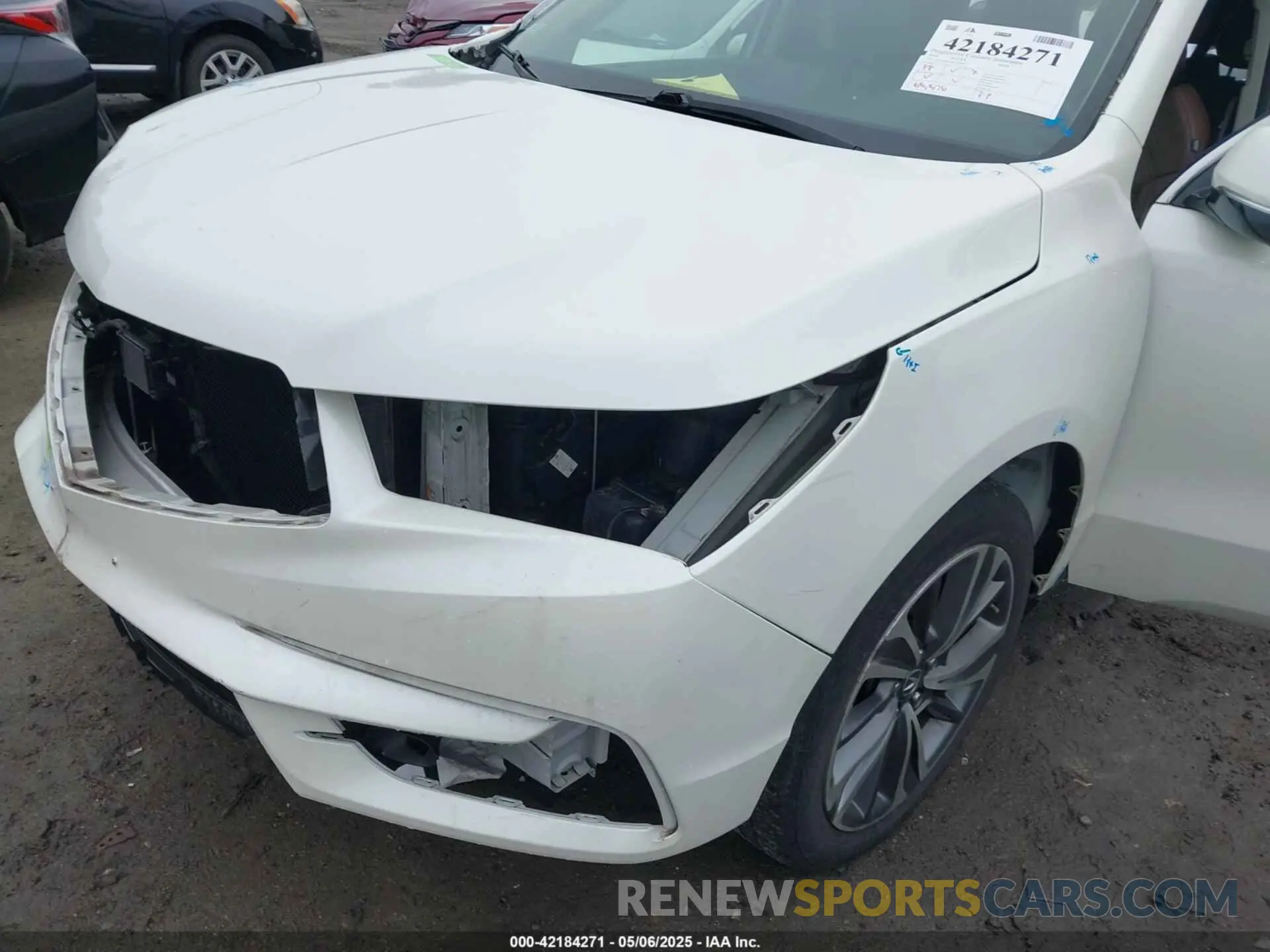 6 Photograph of a damaged car 5J8YD4H5XKL020502 ACURA MDX 2019