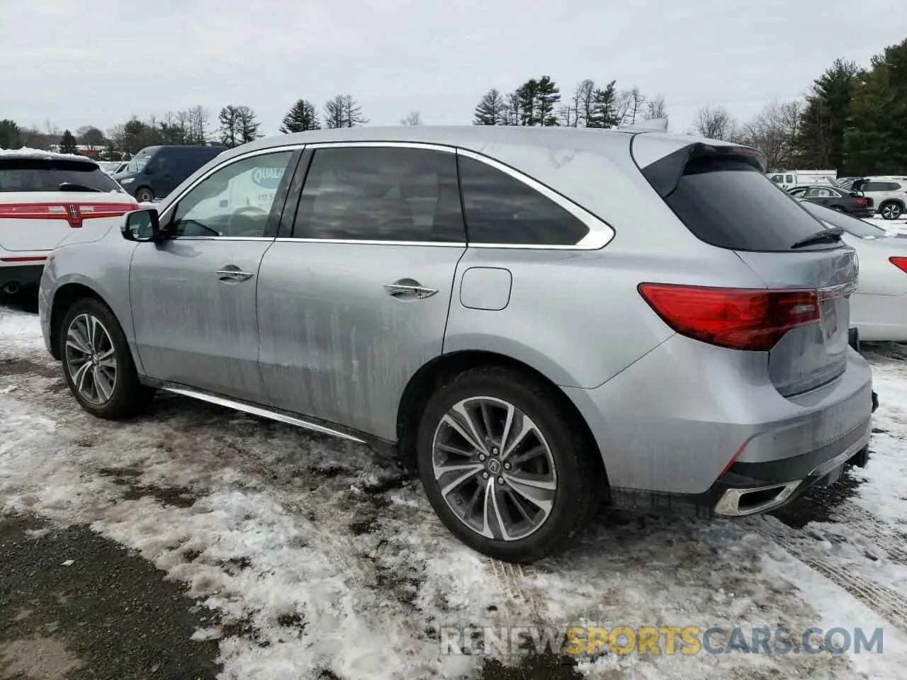 2 Photograph of a damaged car 5J8YD4H5XKL035484 ACURA MDX 2019