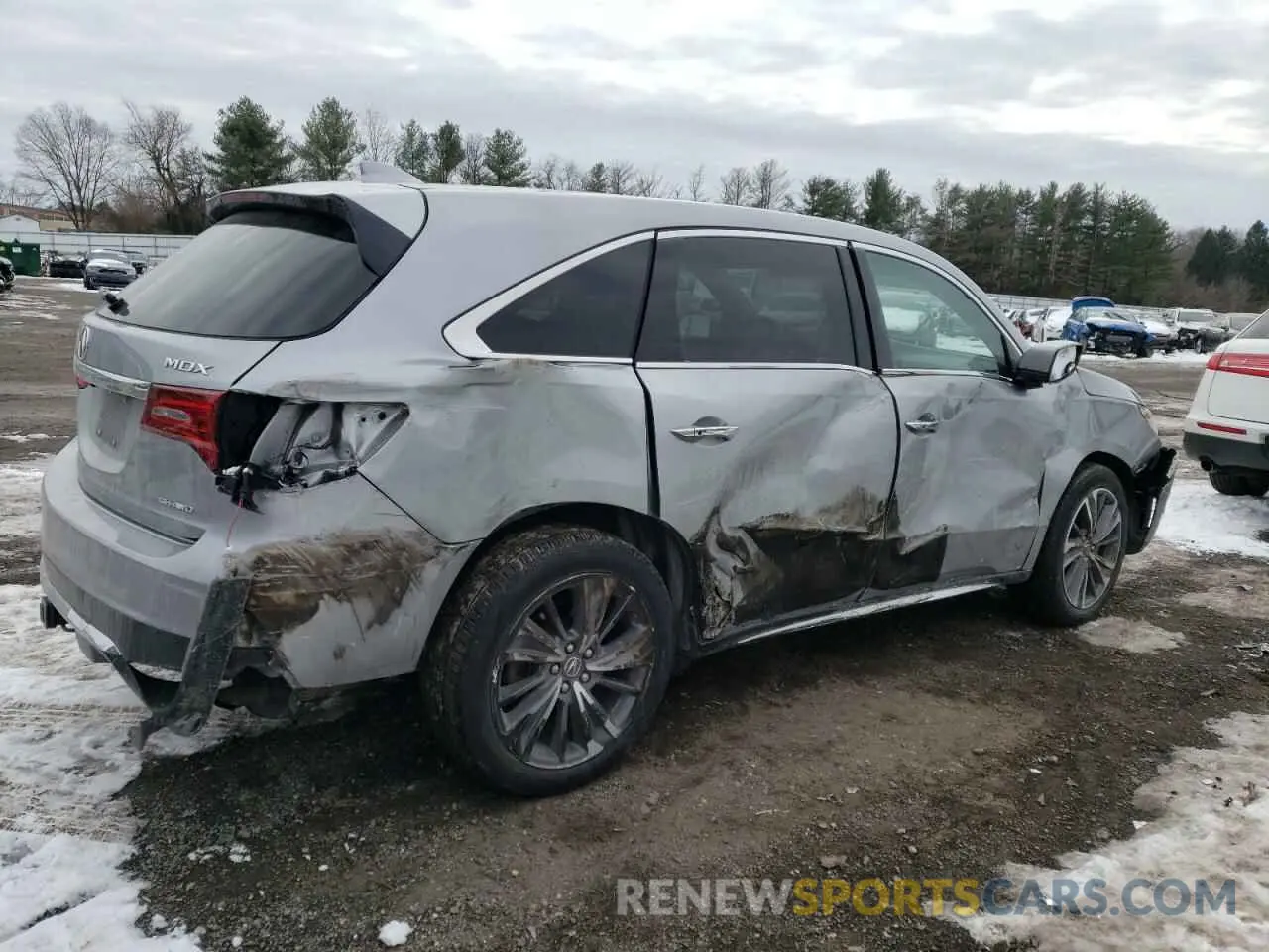 3 Photograph of a damaged car 5J8YD4H5XKL035484 ACURA MDX 2019