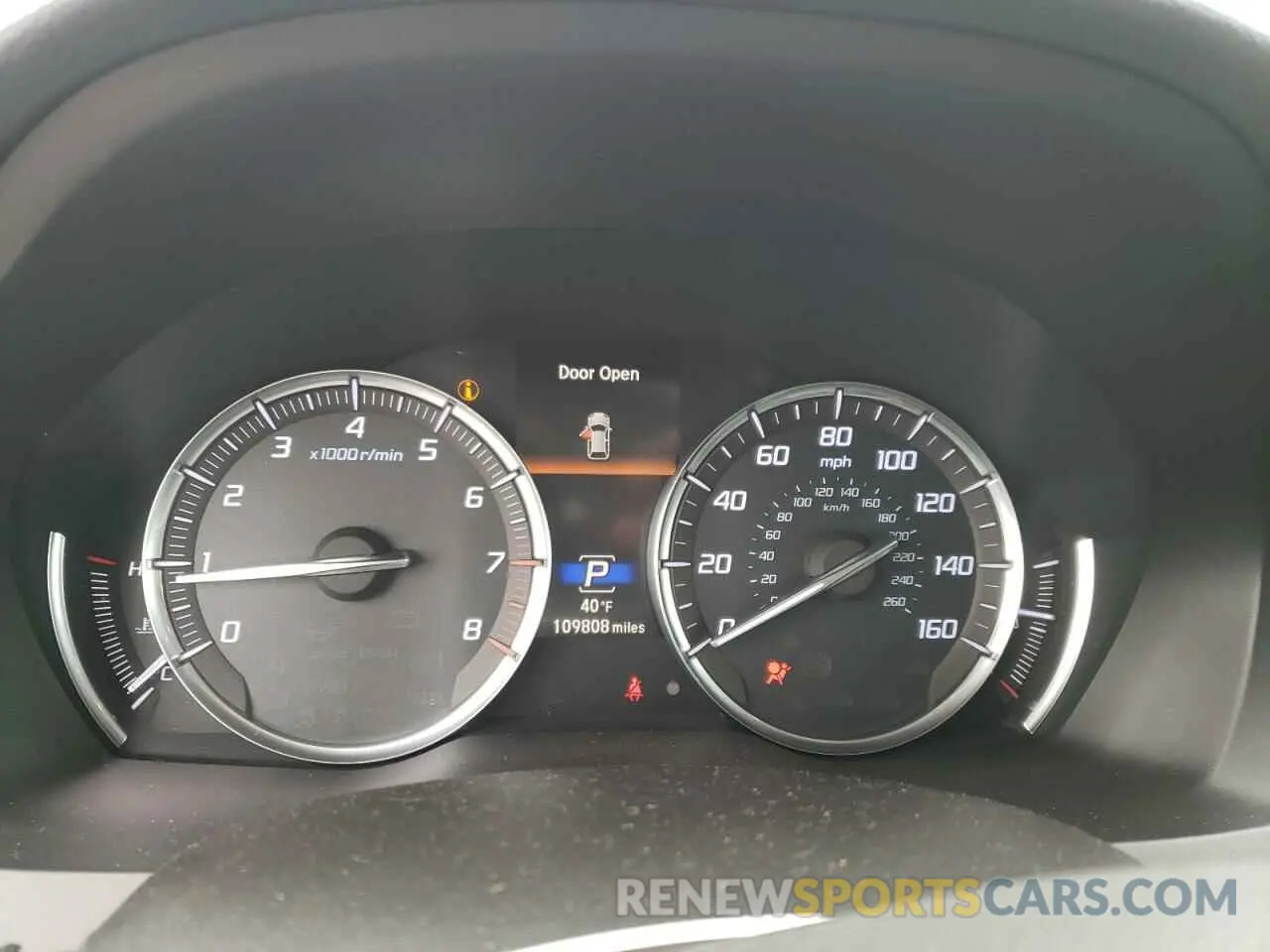 9 Photograph of a damaged car 5J8YD4H5XKL035484 ACURA MDX 2019