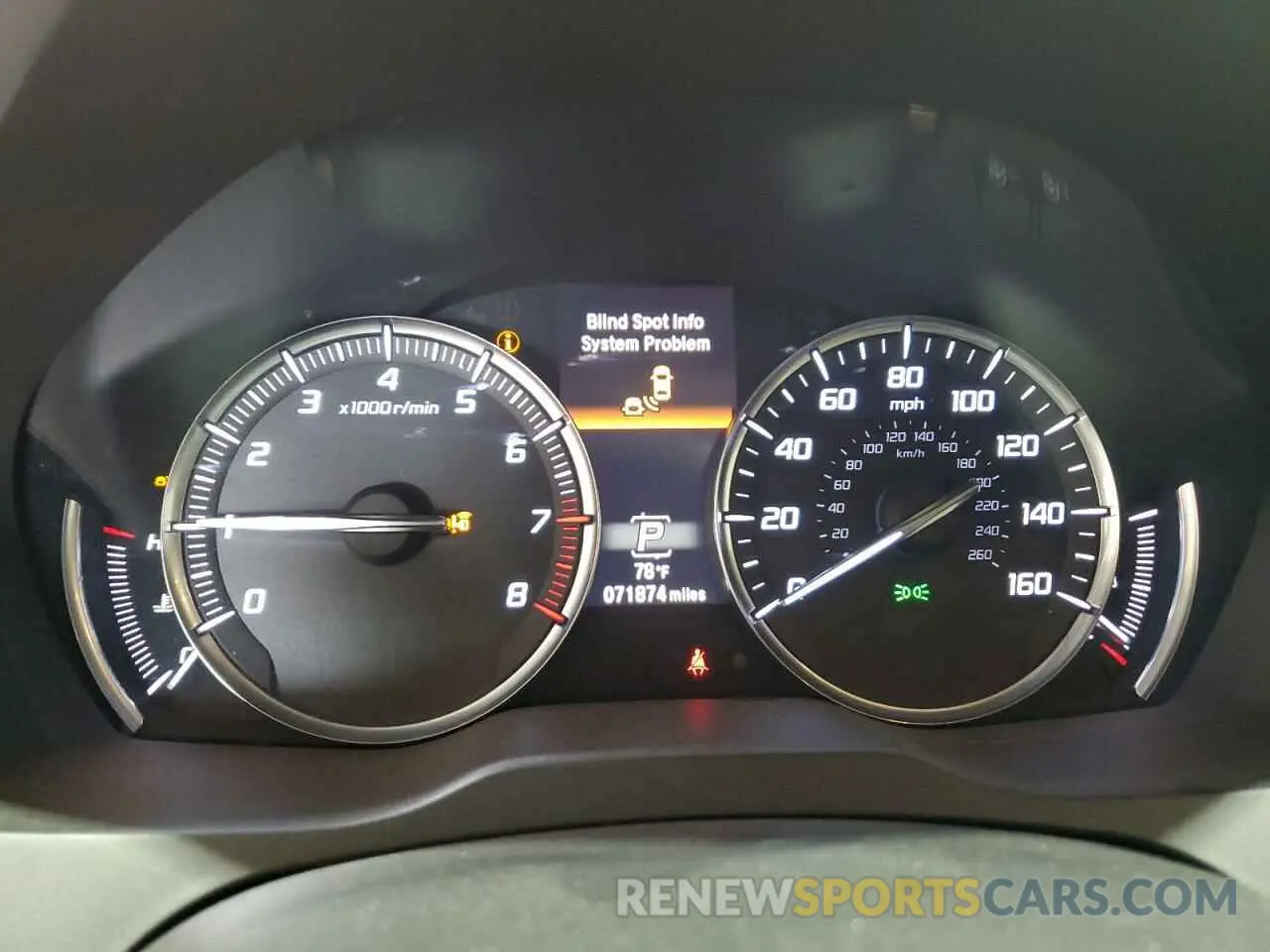 9 Photograph of a damaged car 5J8YD4H81KL003761 ACURA MDX 2019