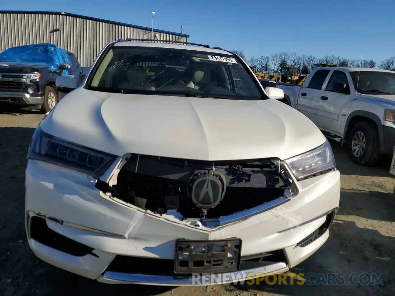 5 Photograph of a damaged car 5J8YD4H85KL016240 ACURA MDX 2019