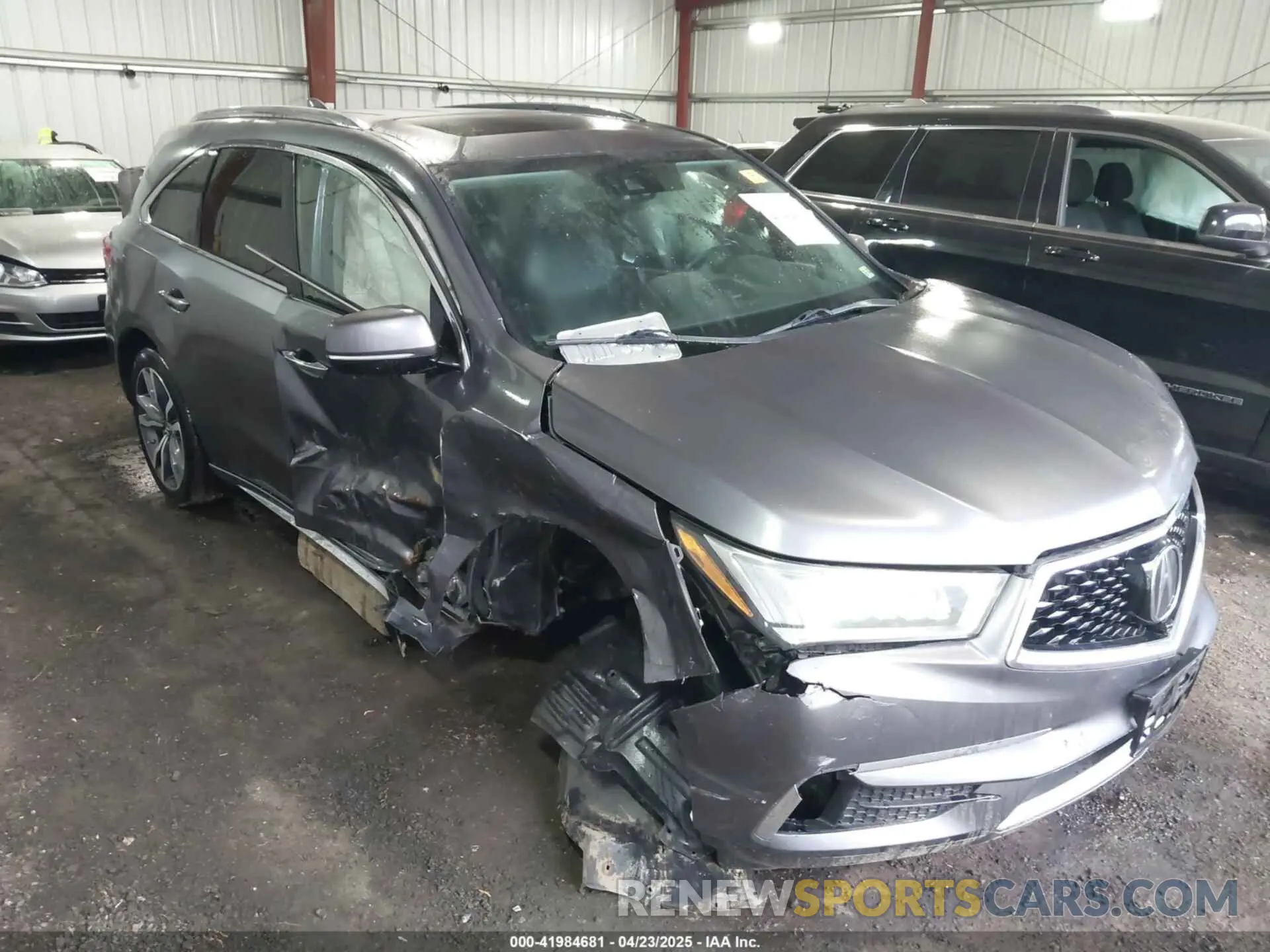 6 Photograph of a damaged car 5J8YD4H8XKL003483 ACURA MDX 2019