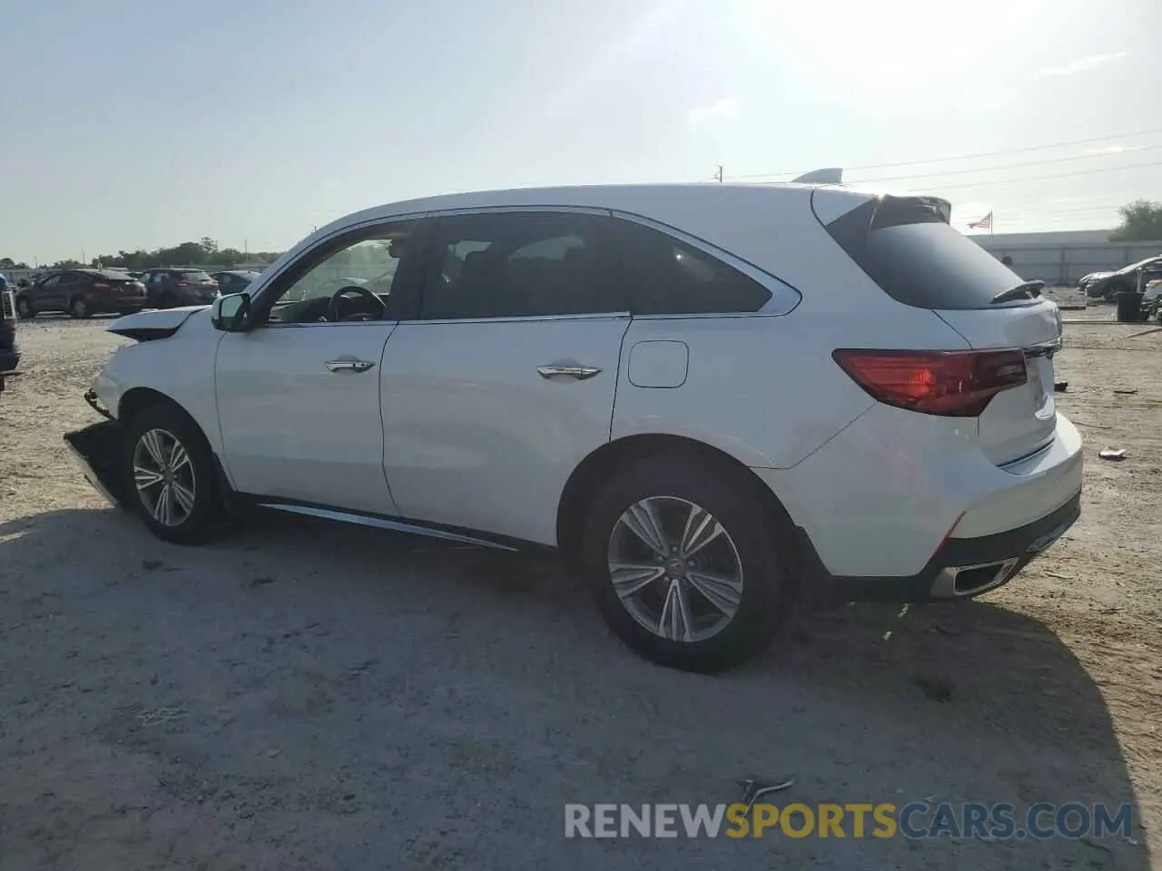 2 Photograph of a damaged car 5J8YD3H32LL011884 ACURA MDX 2020