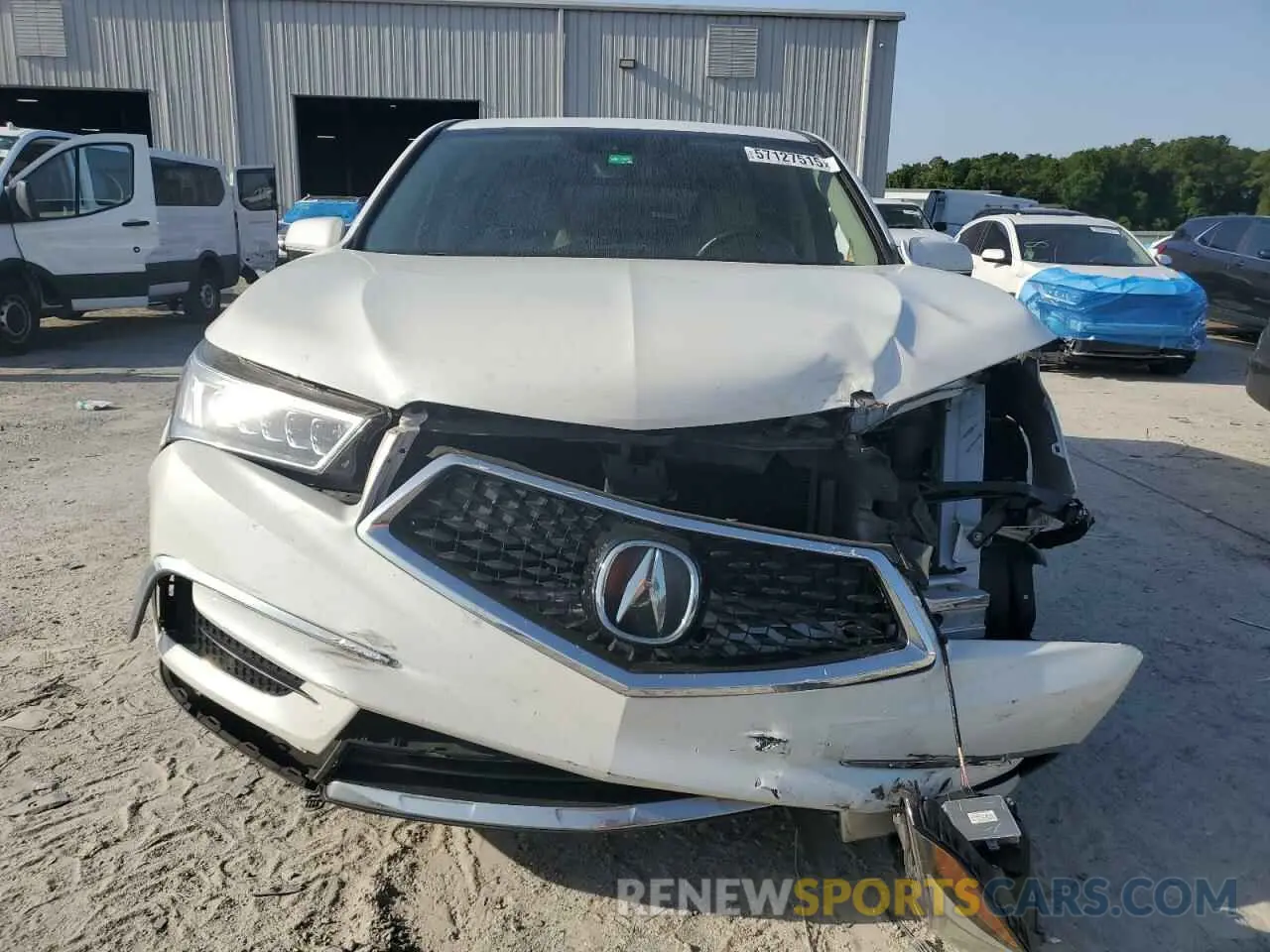 5 Photograph of a damaged car 5J8YD3H32LL011884 ACURA MDX 2020