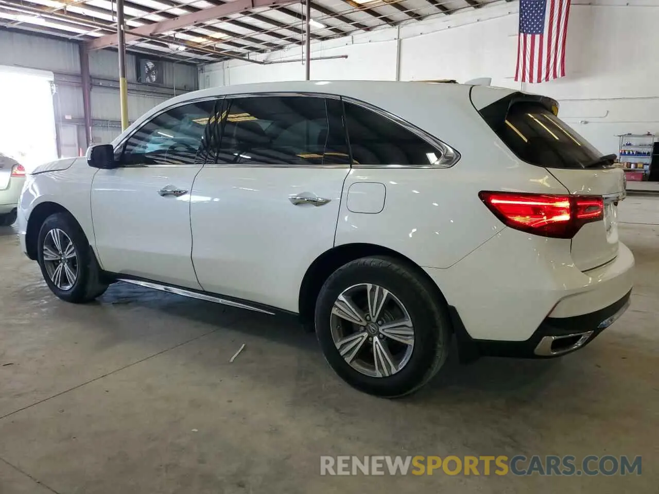2 Photograph of a damaged car 5J8YD3H33LL018410 ACURA MDX 2020