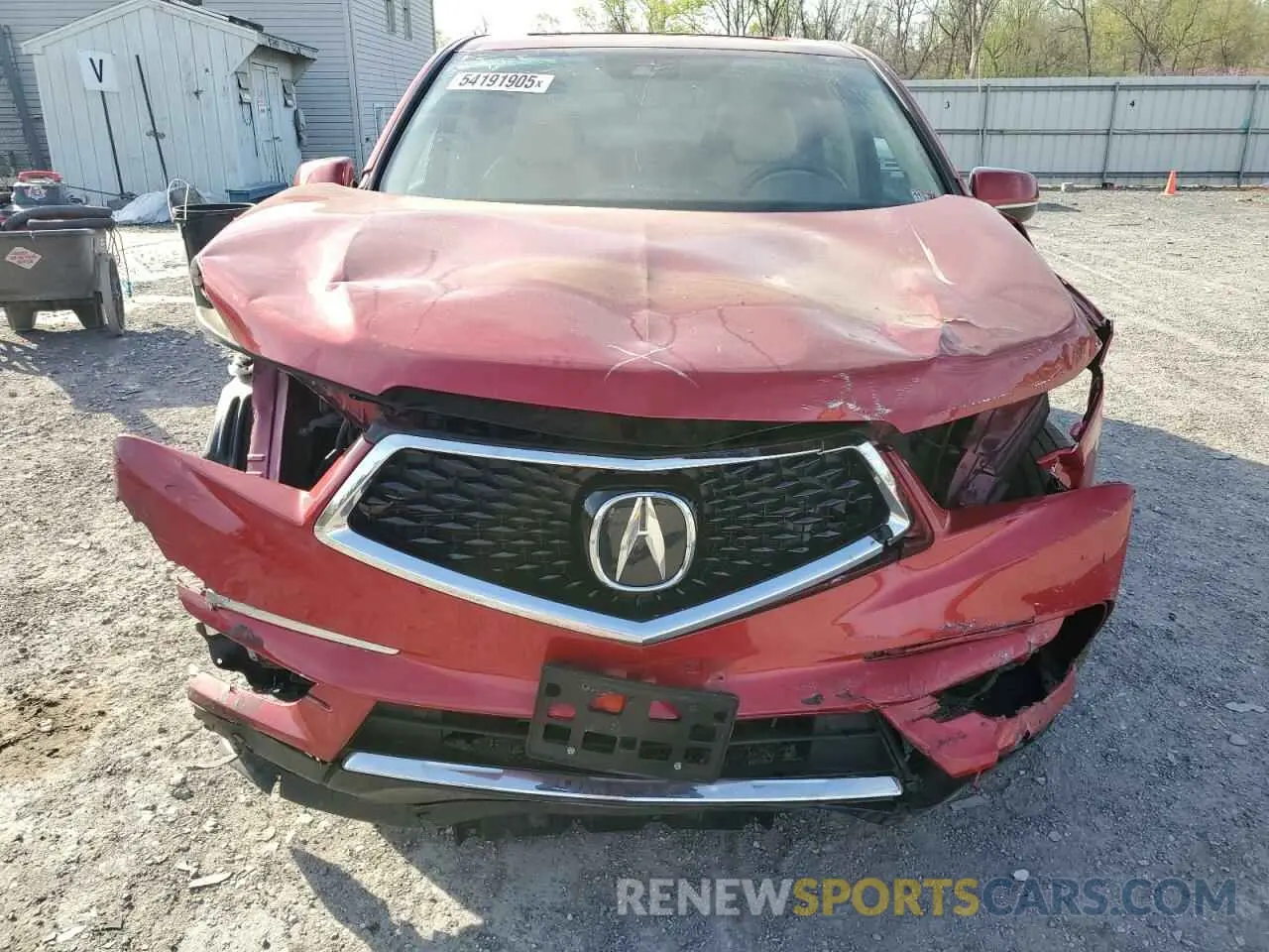 5 Photograph of a damaged car 5J8YD3H36LL010558 ACURA MDX 2020
