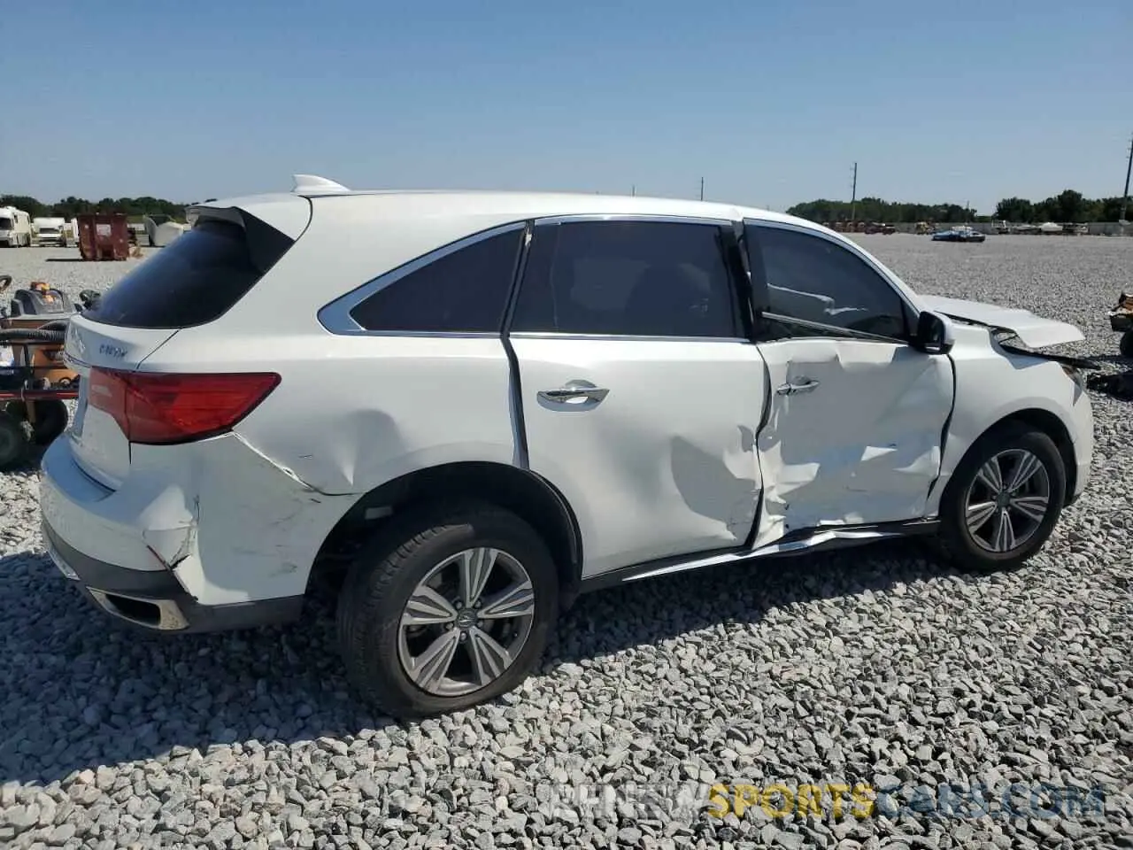 3 Photograph of a damaged car 5J8YD3H37LL001853 ACURA MDX 2020