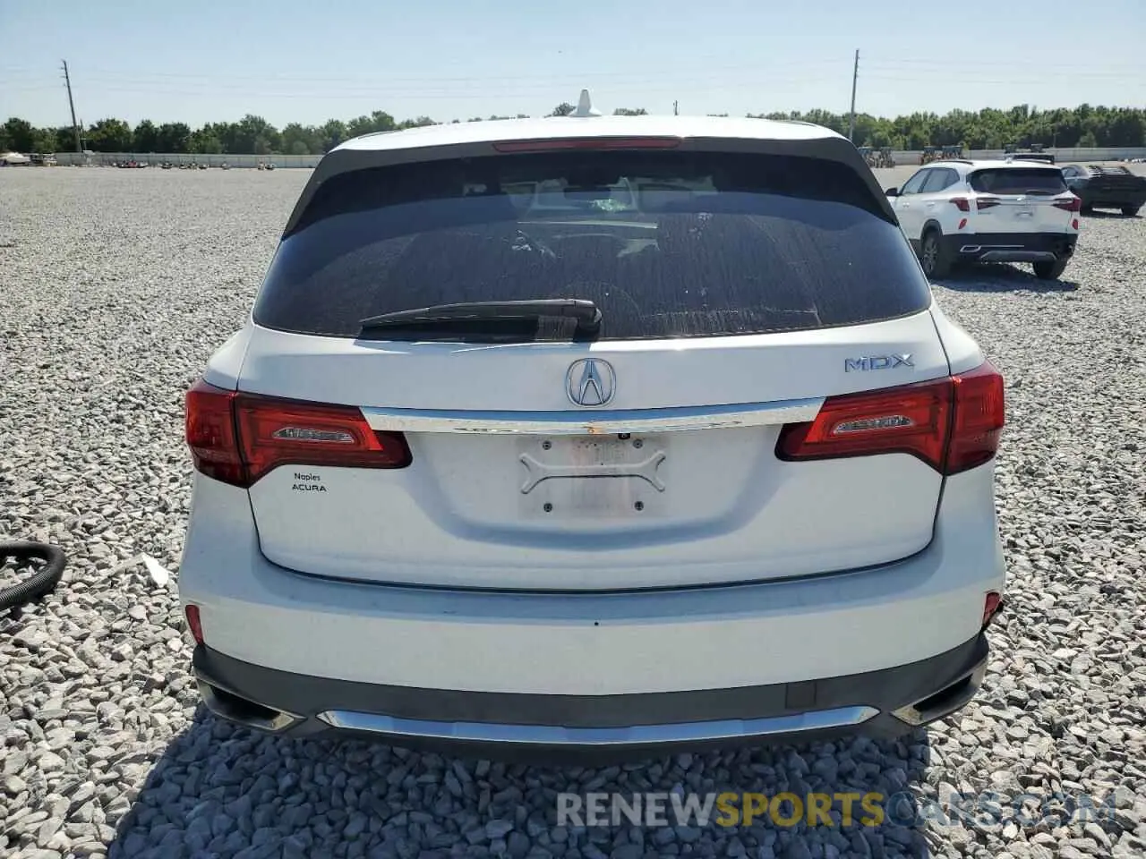 6 Photograph of a damaged car 5J8YD3H37LL001853 ACURA MDX 2020