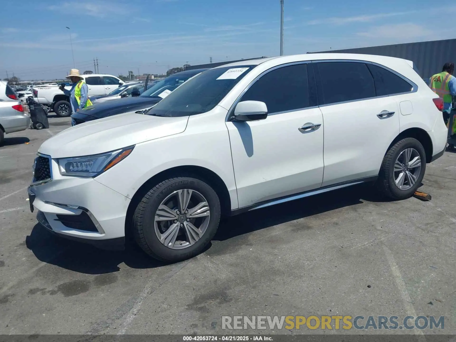 14 Photograph of a damaged car 5J8YD3H37LL006325 ACURA MDX 2020