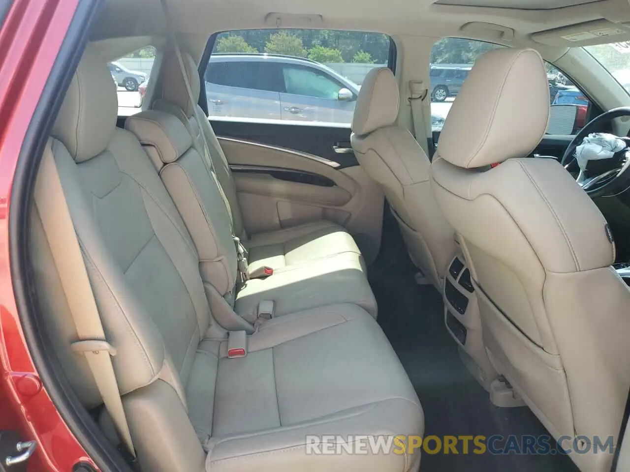 10 Photograph of a damaged car 5J8YD3H39LL001885 ACURA MDX 2020