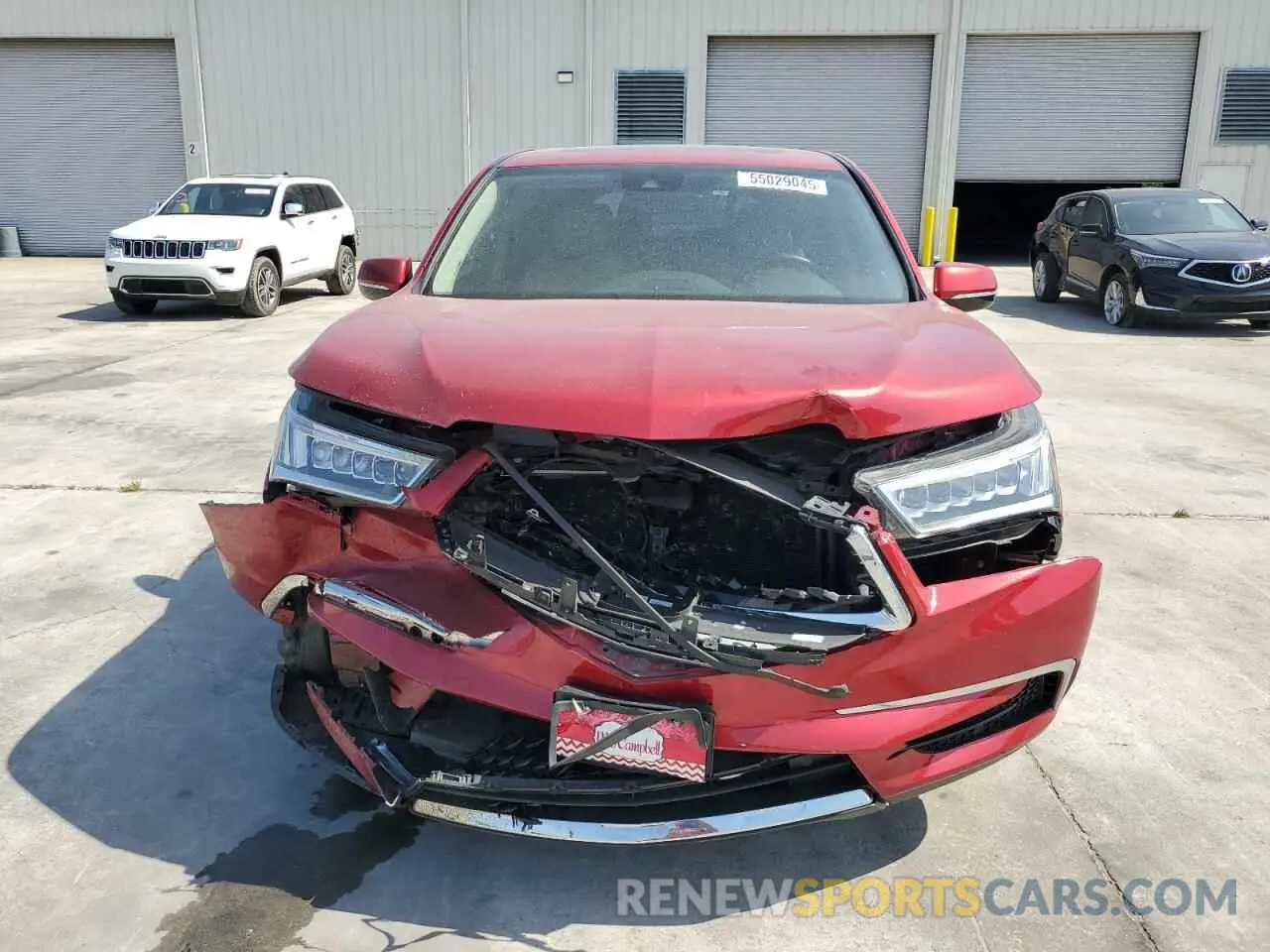 5 Photograph of a damaged car 5J8YD3H39LL001885 ACURA MDX 2020
