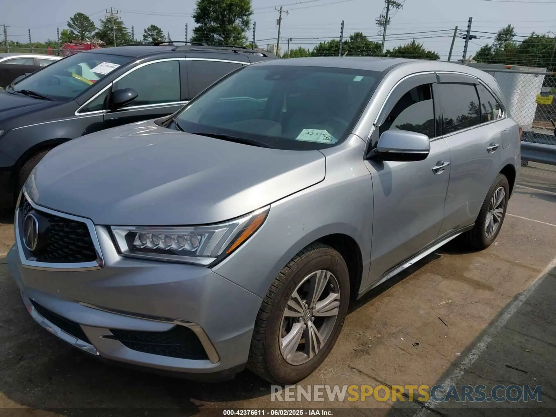 2 Photograph of a damaged car 5J8YD3H39LL016466 ACURA MDX 2020