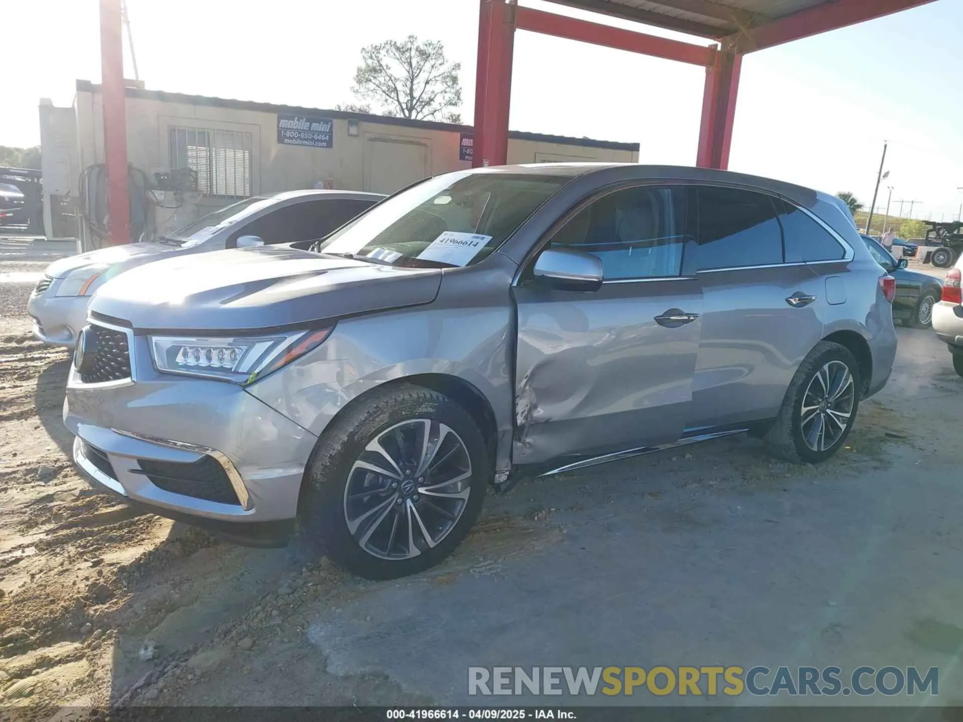 6 Photograph of a damaged car 5J8YD3H50LL005535 ACURA MDX 2020