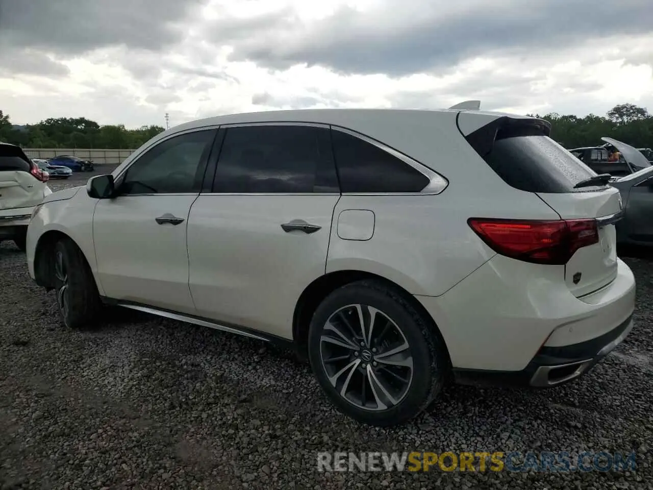 2 Photograph of a damaged car 5J8YD3H51LL000487 ACURA MDX 2020