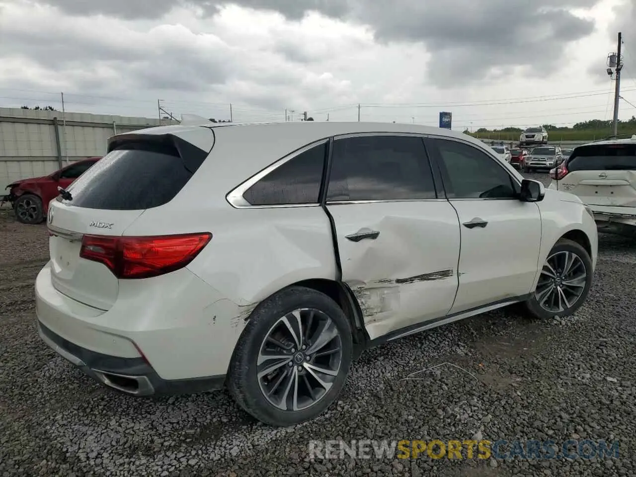 3 Photograph of a damaged car 5J8YD3H51LL000487 ACURA MDX 2020