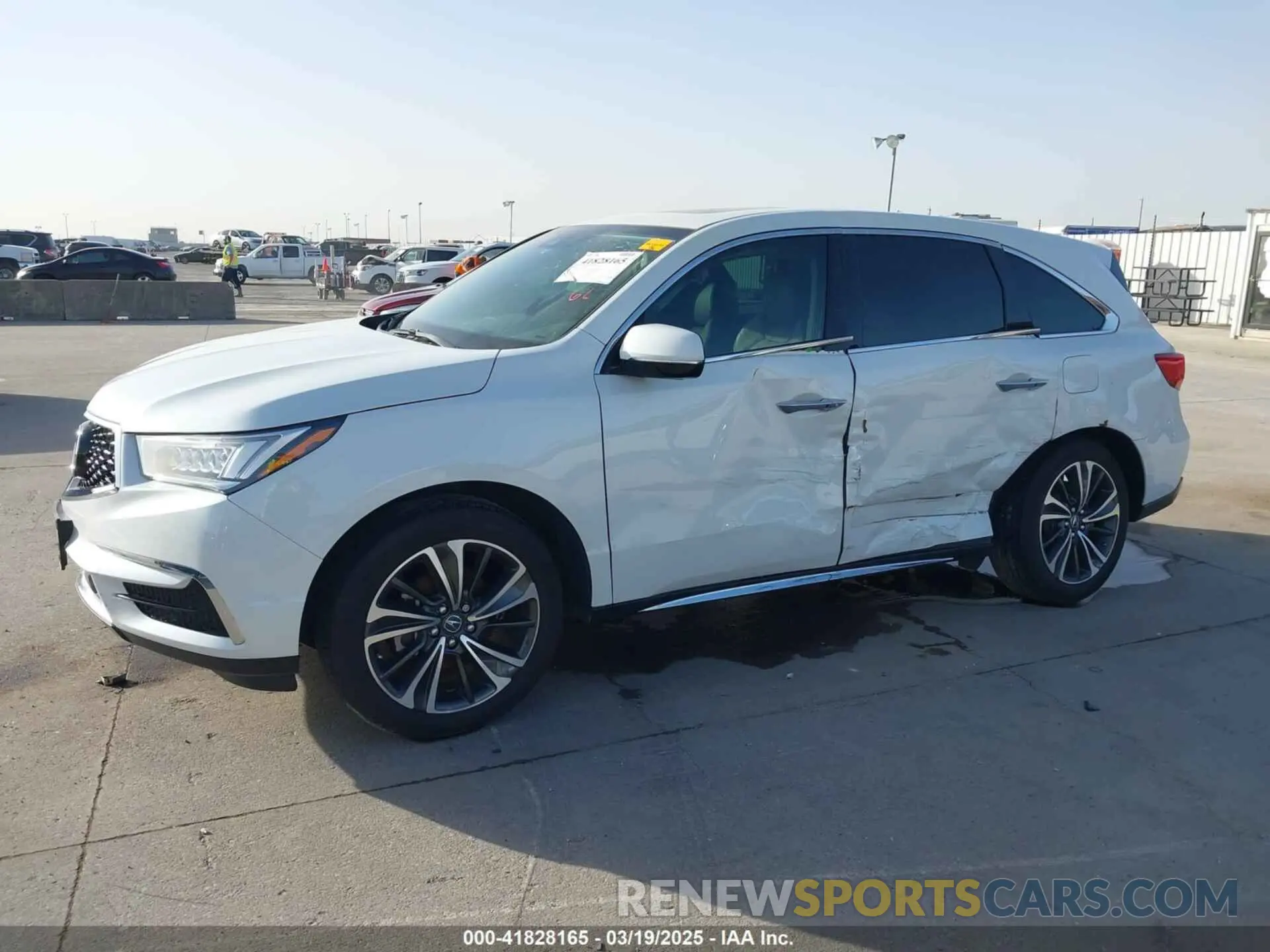 6 Photograph of a damaged car 5J8YD3H56LL008570 ACURA MDX 2020