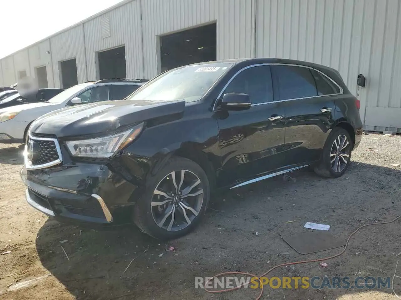 1 Photograph of a damaged car 5J8YD3H59LL018154 ACURA MDX 2020