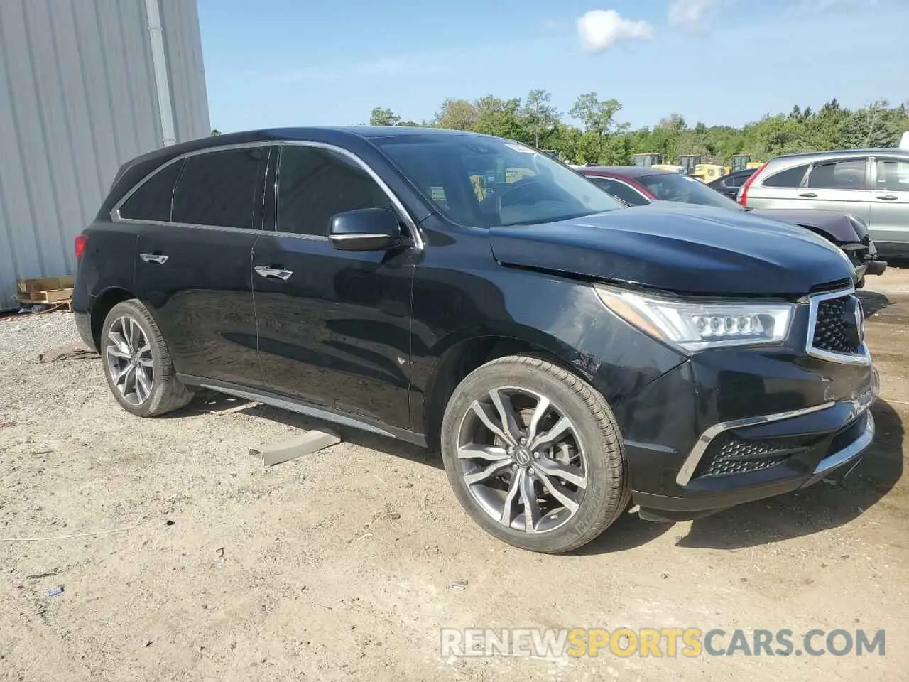 4 Photograph of a damaged car 5J8YD3H59LL018154 ACURA MDX 2020