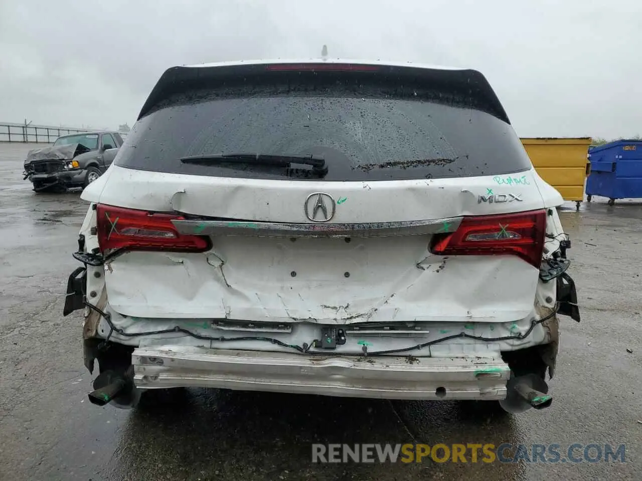 6 Photograph of a damaged car 5J8YD3H5XLL005025 ACURA MDX 2020