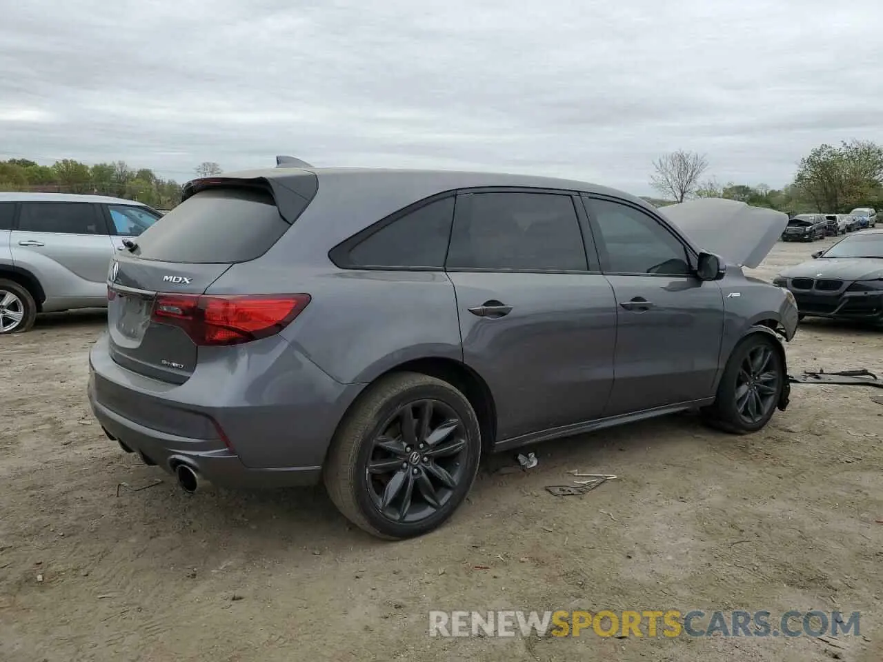 3 Photograph of a damaged car 5J8YD4H00LL029179 ACURA MDX 2020