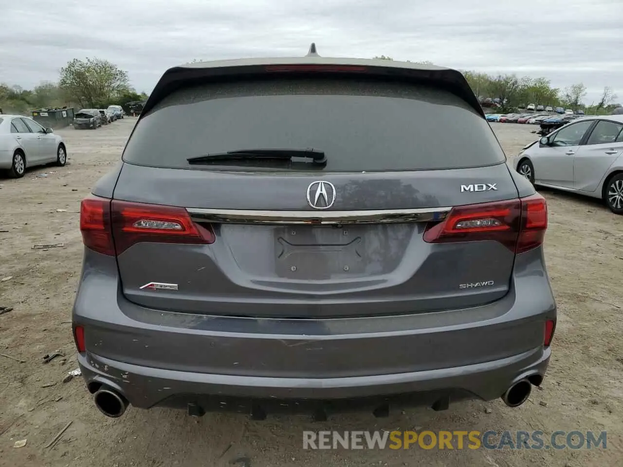 6 Photograph of a damaged car 5J8YD4H00LL029179 ACURA MDX 2020
