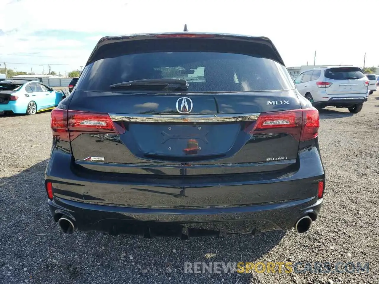 6 Photograph of a damaged car 5J8YD4H01LL020247 ACURA MDX 2020