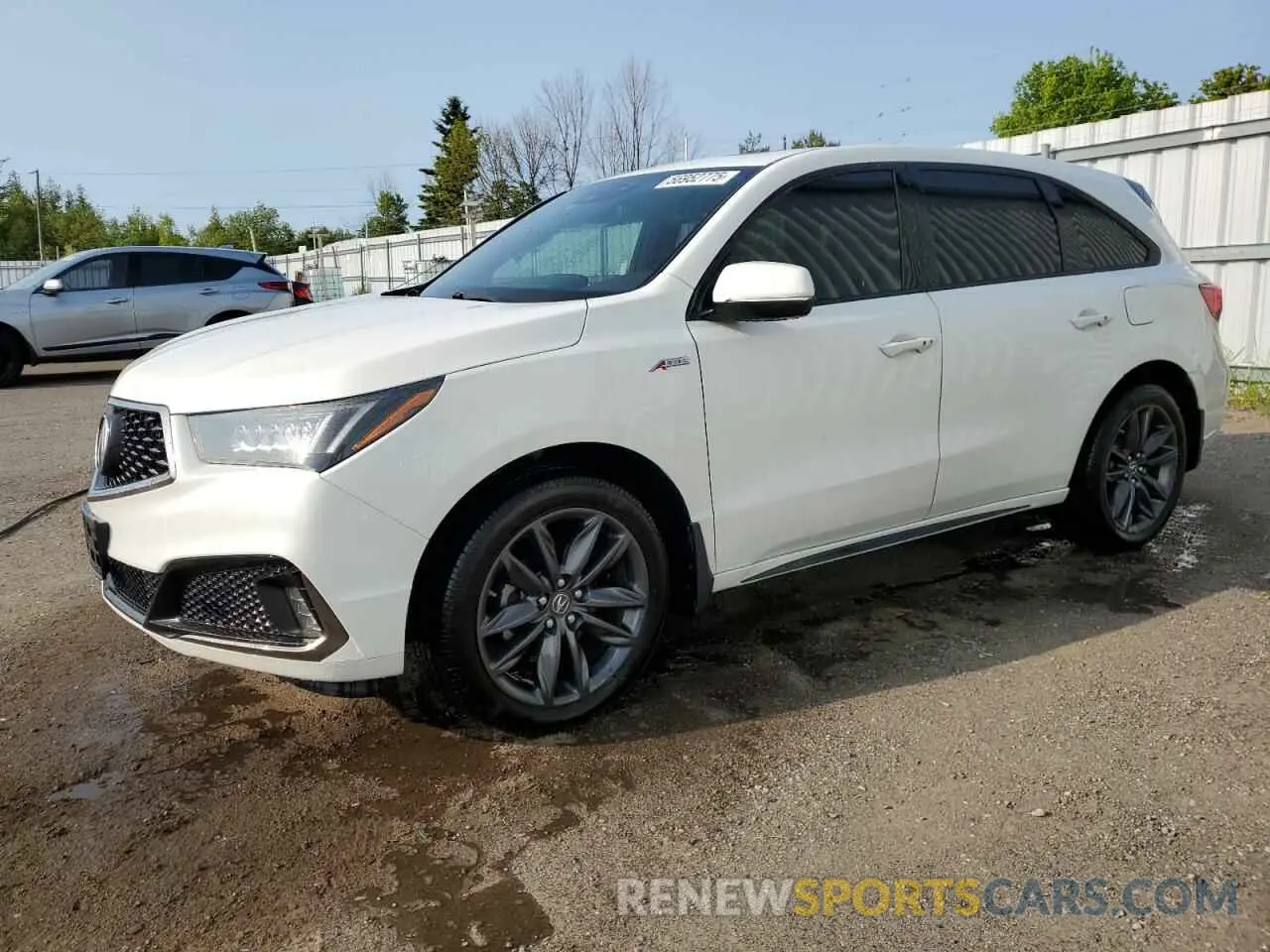 1 Photograph of a damaged car 5J8YD4H01LL801947 ACURA MDX 2020