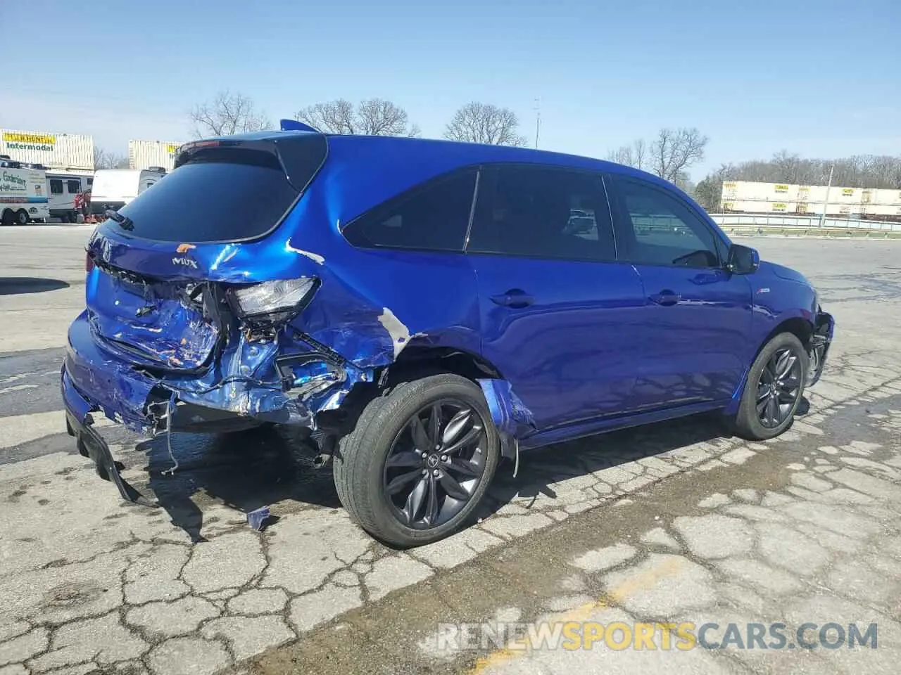 3 Photograph of a damaged car 5J8YD4H08LL021282 ACURA MDX 2020
